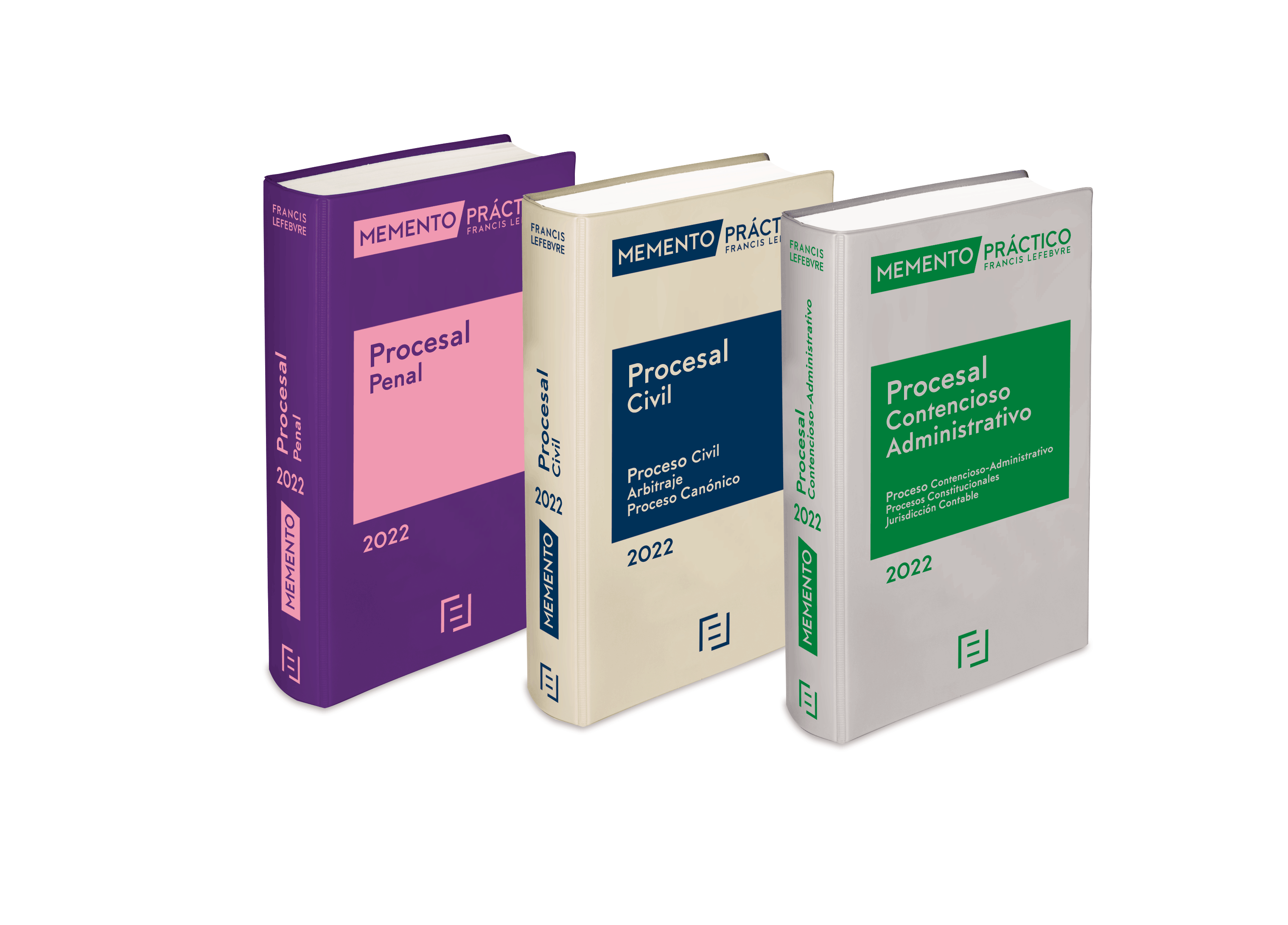 Pack Memento Procesal Civil 2022 + Memento Procesal Penal 2022 + Memento Procesal Contencioso Administrativo 2022
