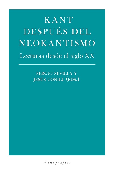 Kant después del neokantismo
