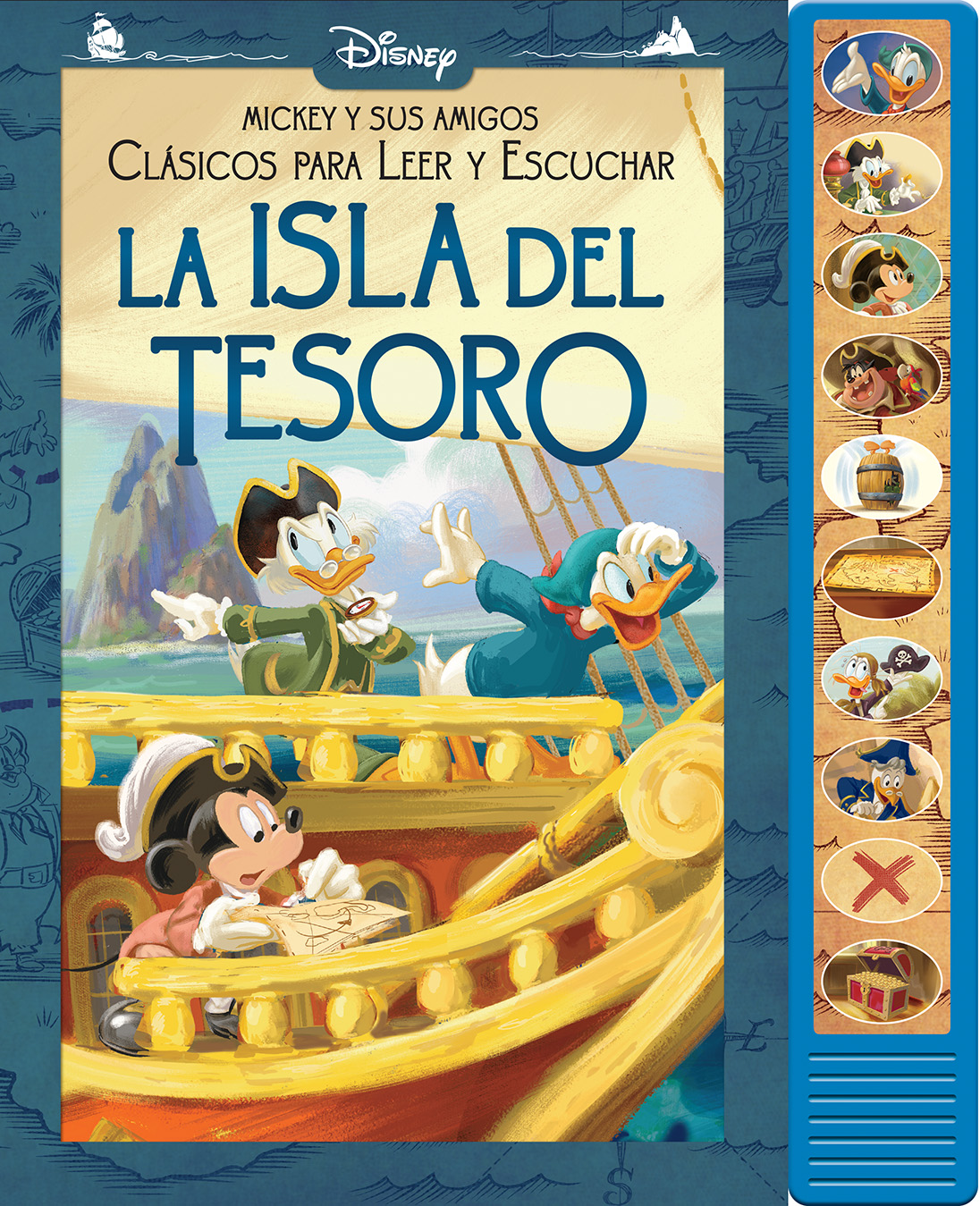 LA ISLA DEL TESORO. CLASICOS PARA LEER Y ESCUCHAR CON MICKEY Y SUS AMIGOS