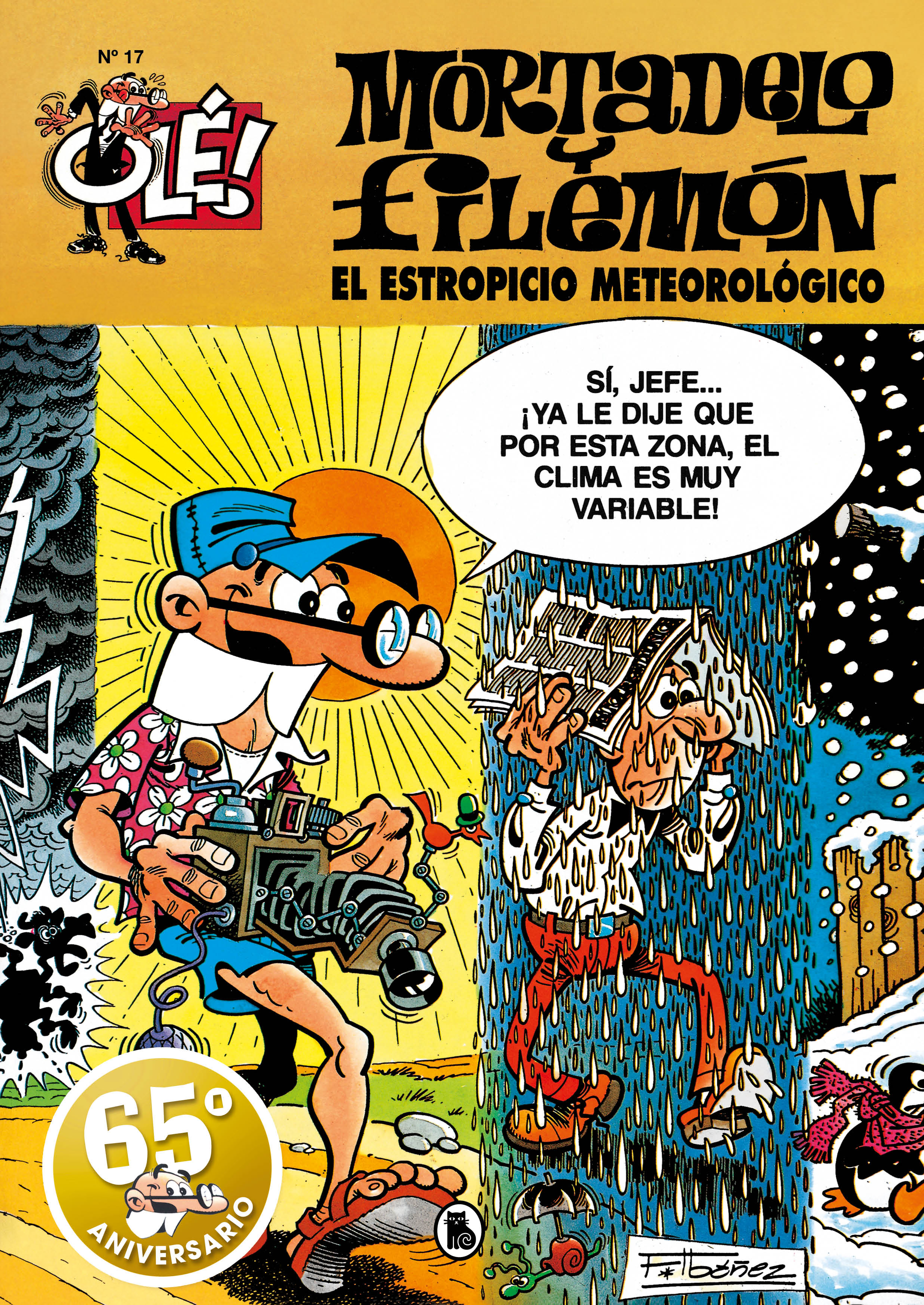 El estropicio meteorológico (Olé! Mortadelo 17)