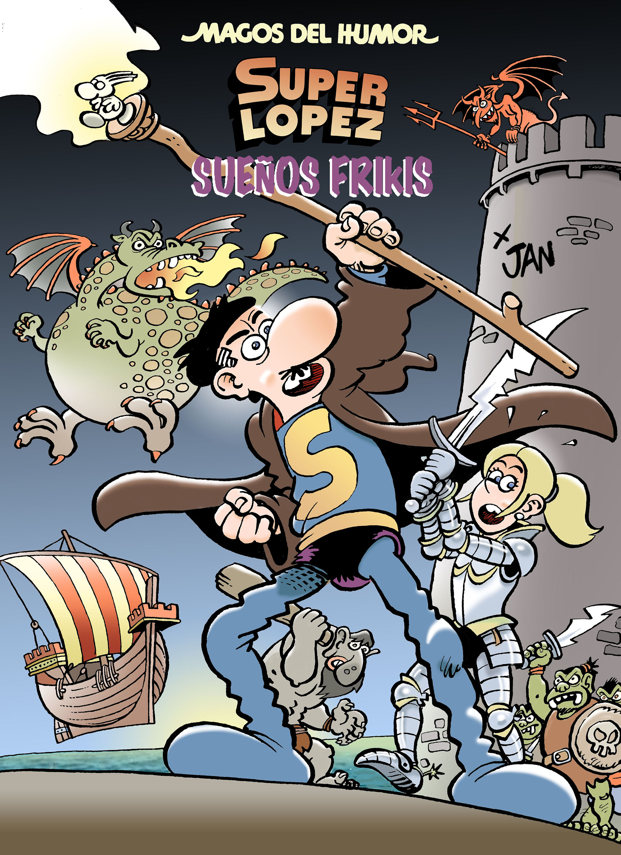 Superlópez. Sueños frikis (Magos del Humor 213)