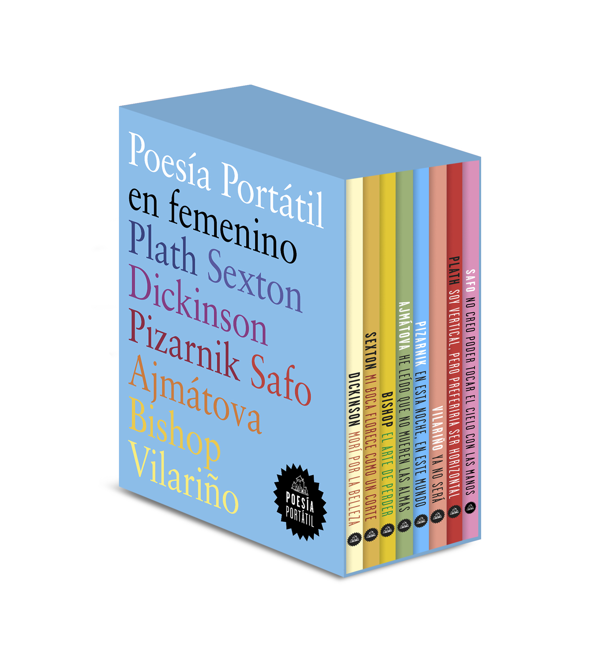 Poesía portátil en femenino (Plath | Sexton | Dickinson | Pizarnik | Safo | Ajmátova | Bishop | Vilariño)