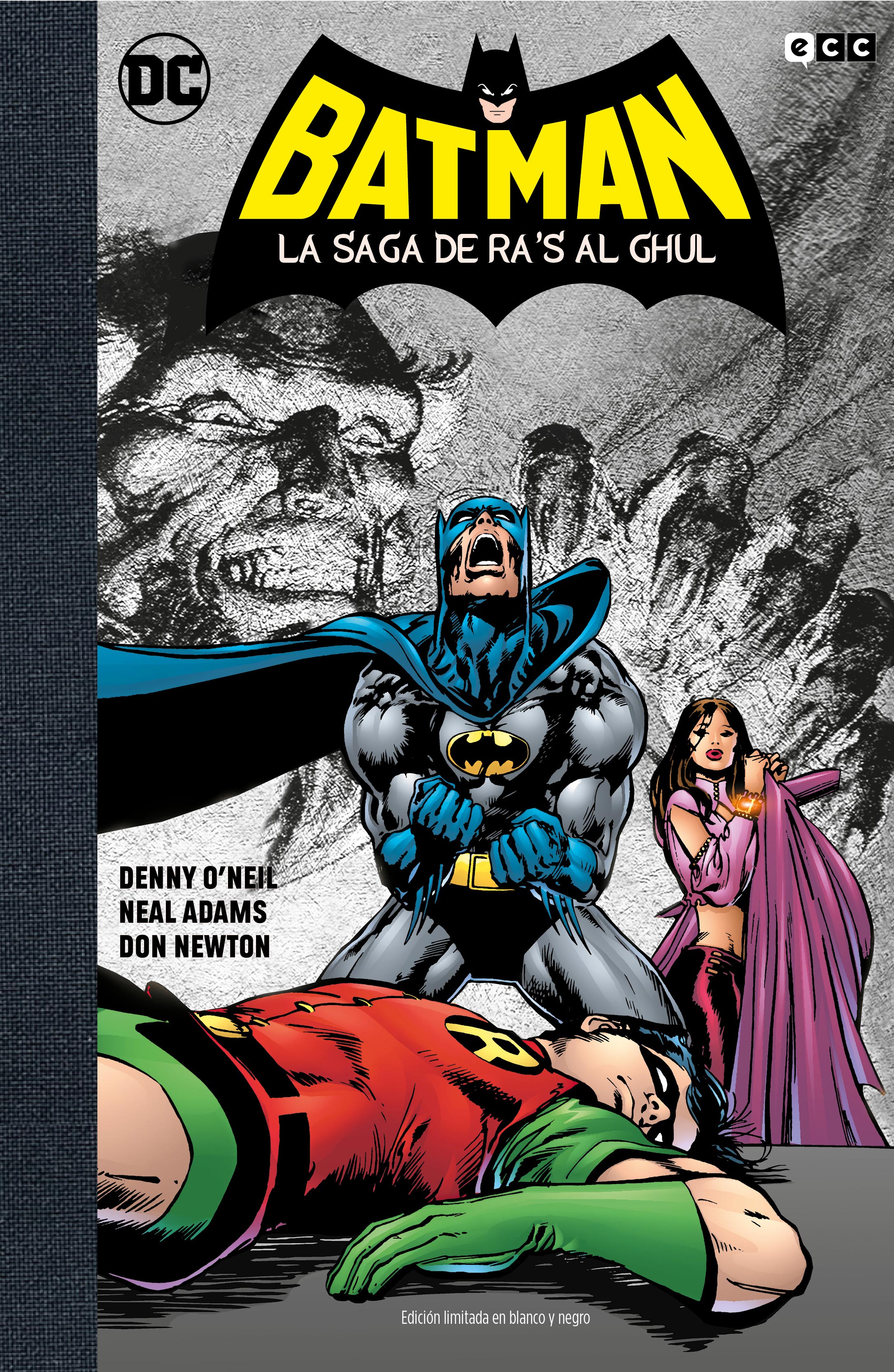 Batman: La saga de Ra's al Ghul - Edición Deluxe limitada en blanco y negro
