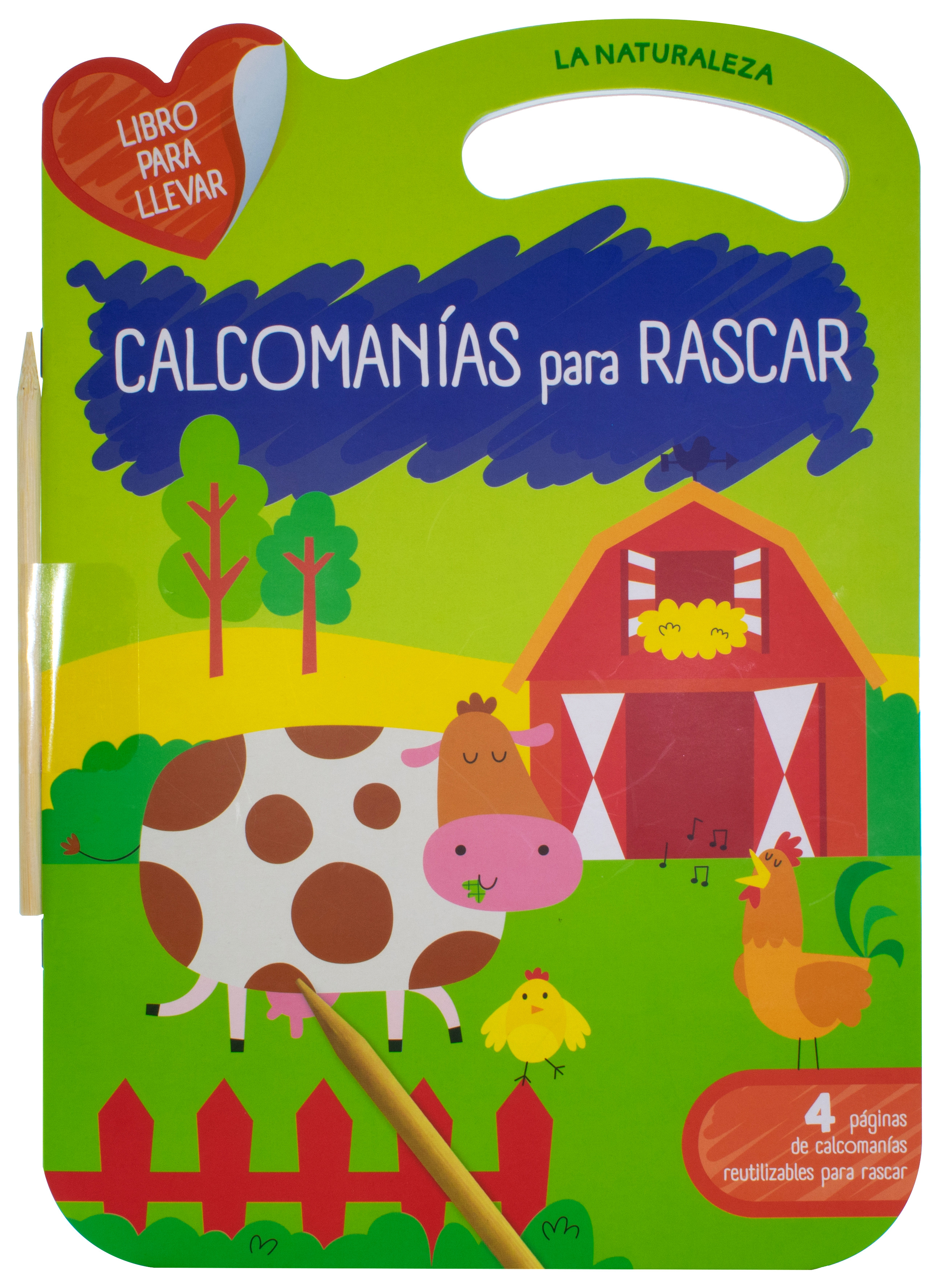 Libro para Llevar - Calcomanías para Rascar: La Naturaleza