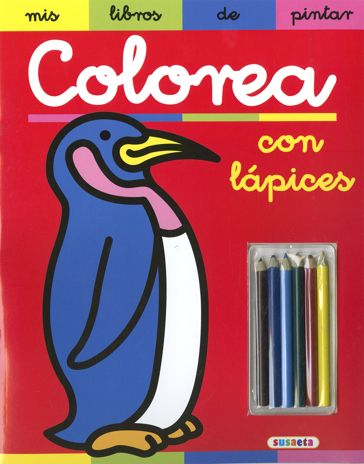 Colorea con lápices