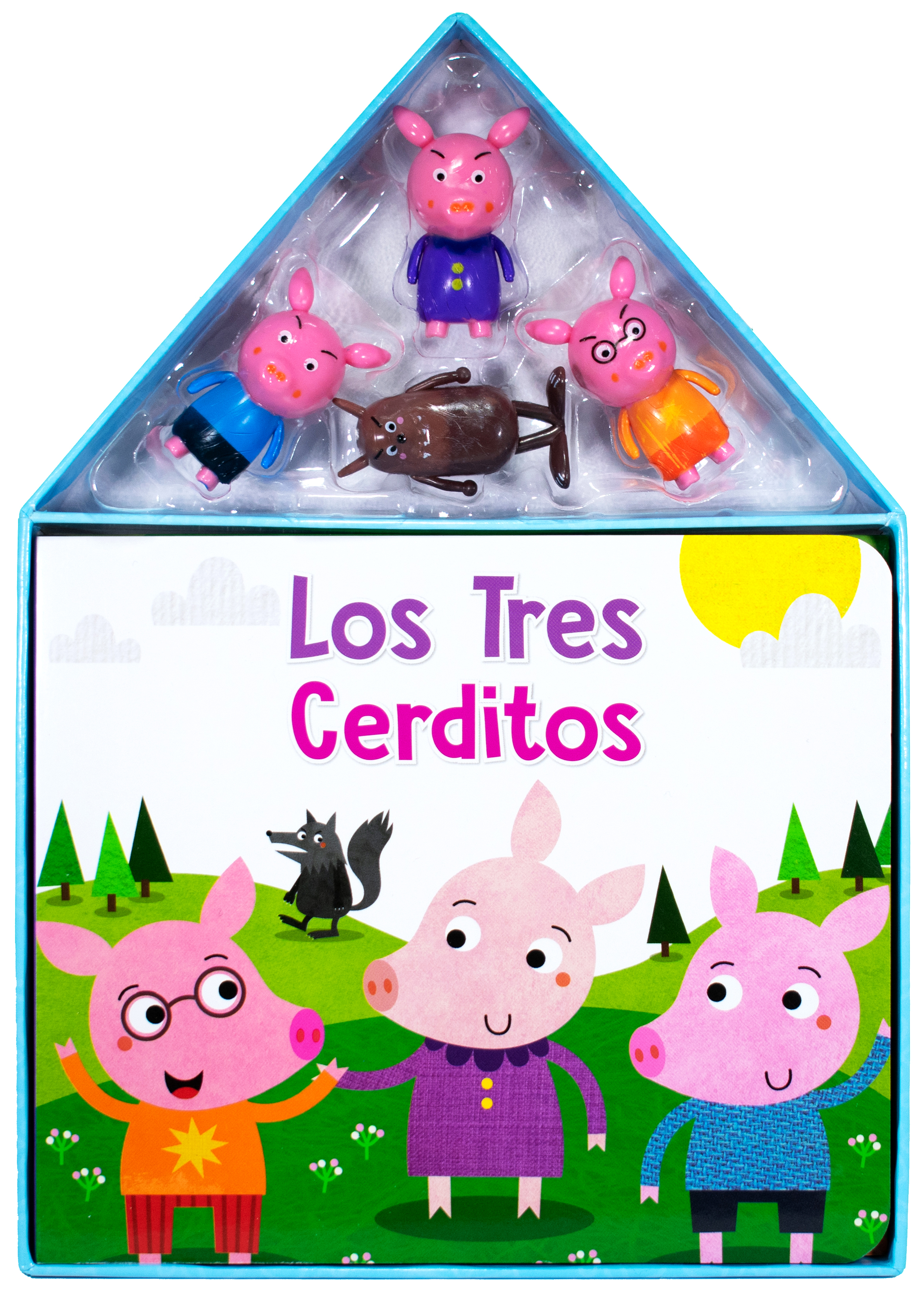 Libros con Figuras: Los Tres Cerditos.