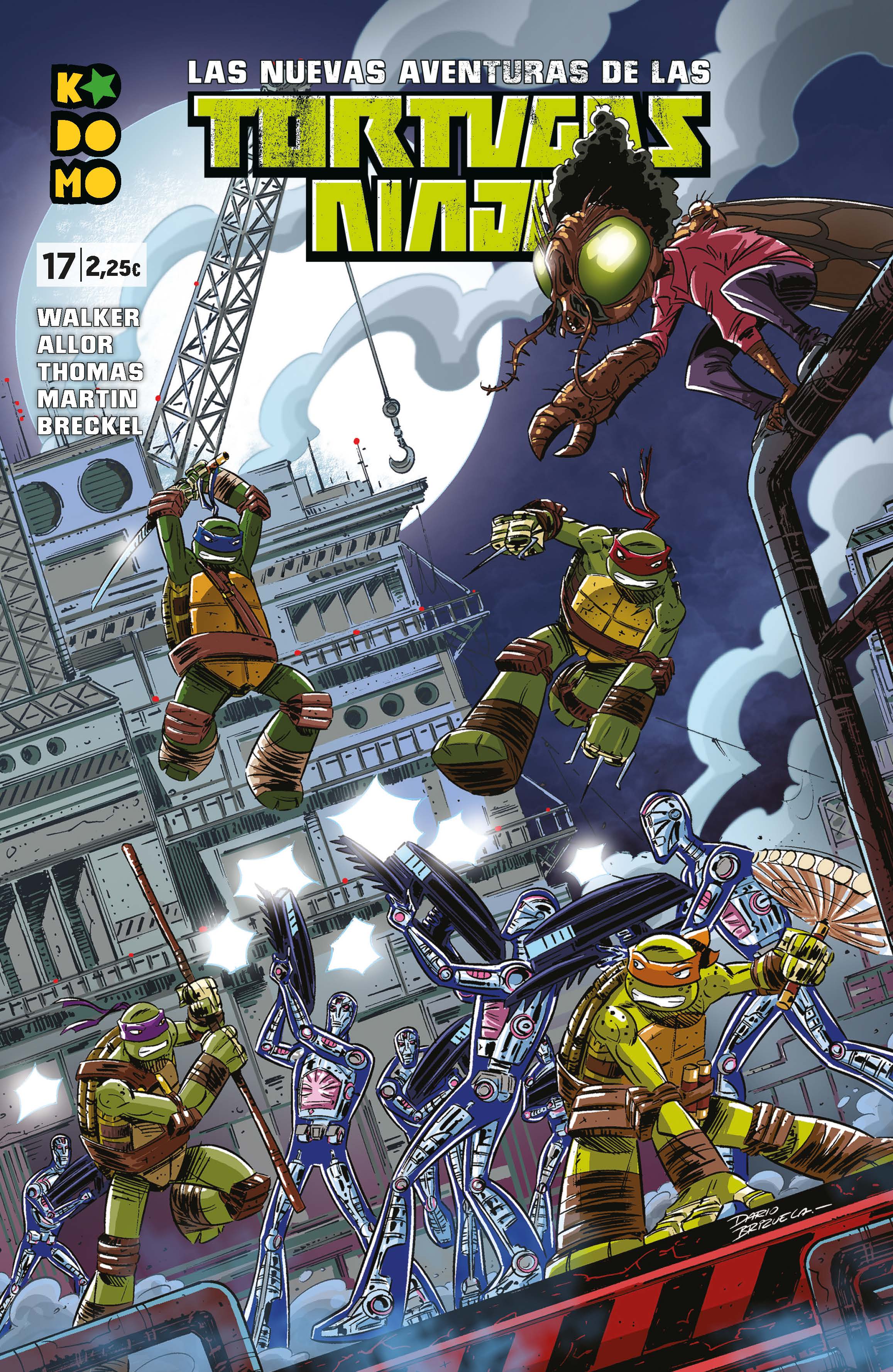 Las nuevas aventuras de las Tortugas Ninja núm. 17
