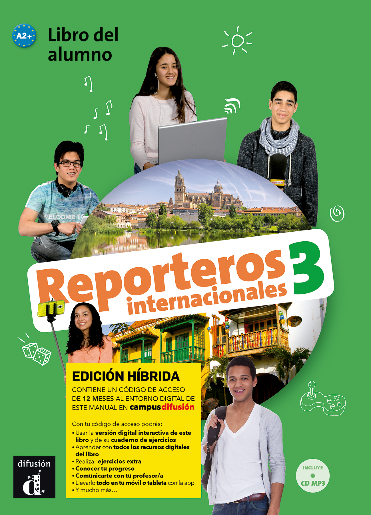 Reporteros Int 3 Ed. híbrida L. del alumno