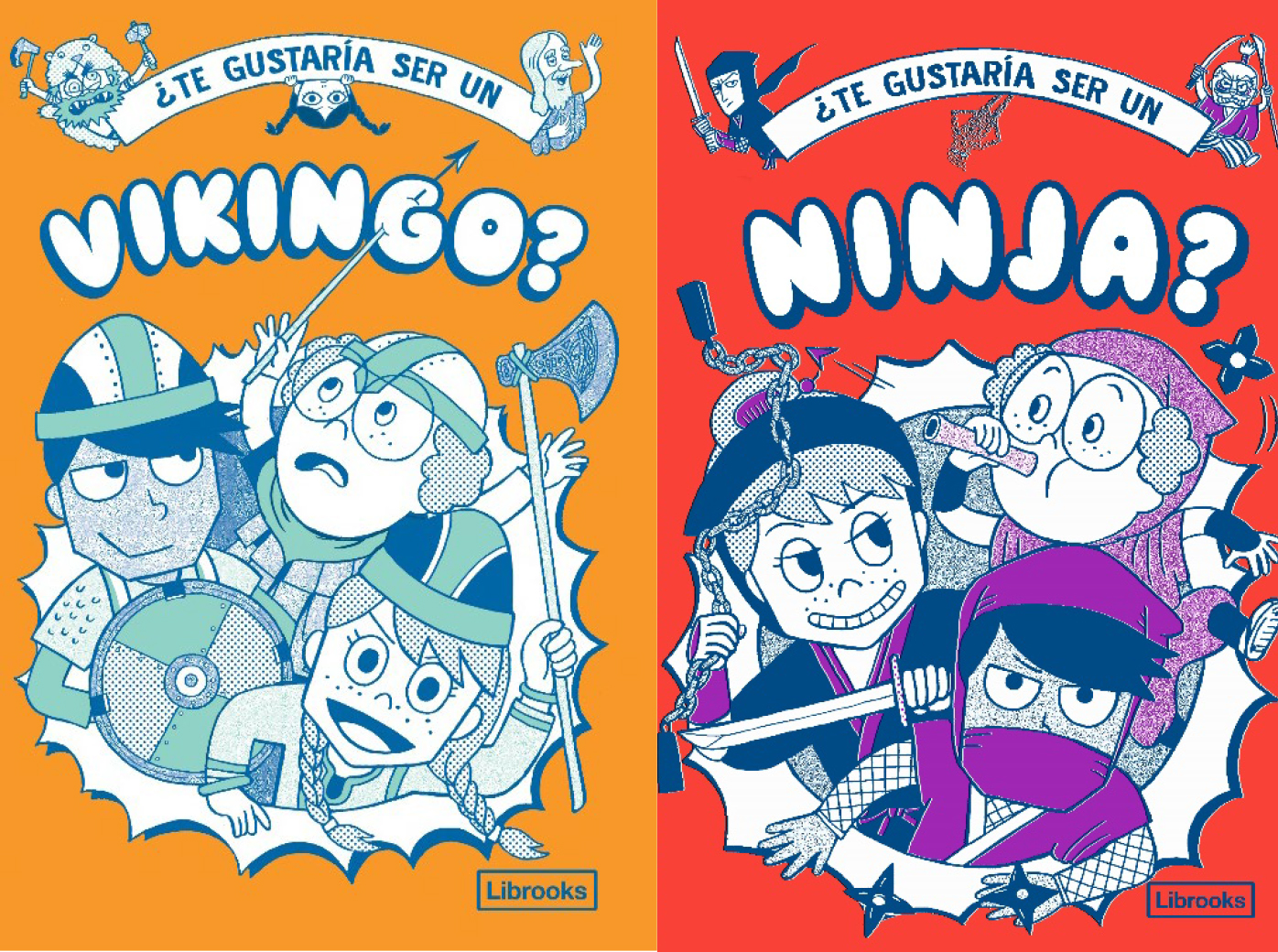 ¿Te gustaría ser un vikingo o un ninja?