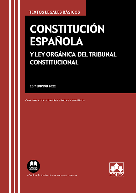 Constitución Española y Ley Orgánica del Tribunal Constitucional