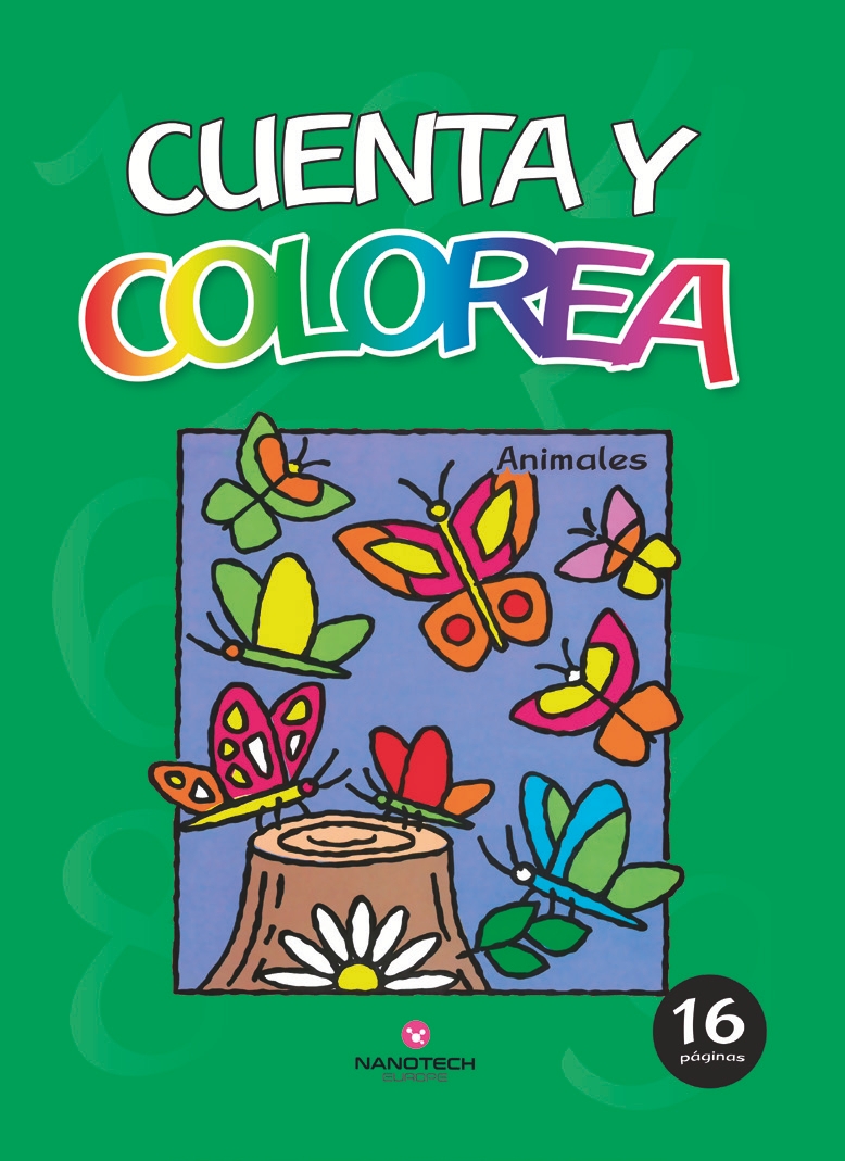 Cuenta y colorea: Animales