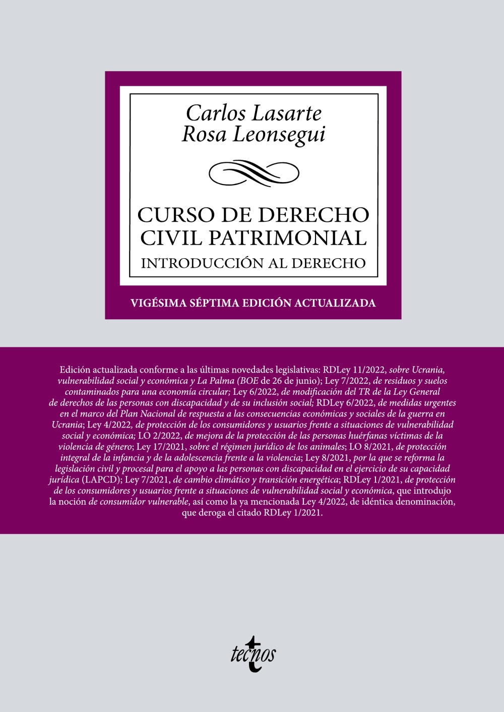 Curso de Derecho Civil patrimonial