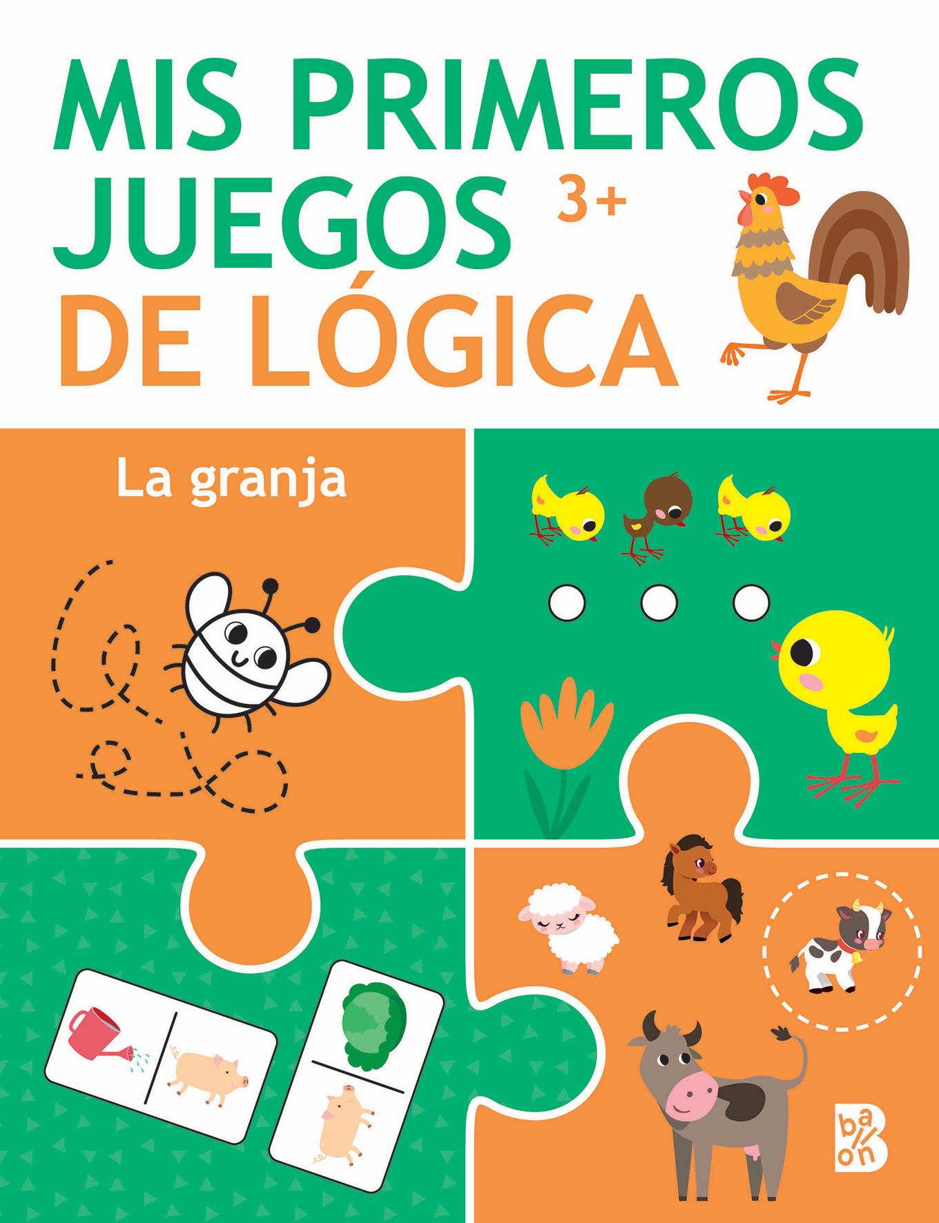 MIS PRIMEROS JUEGOS DE LÓGICA +3 LA GRANJA