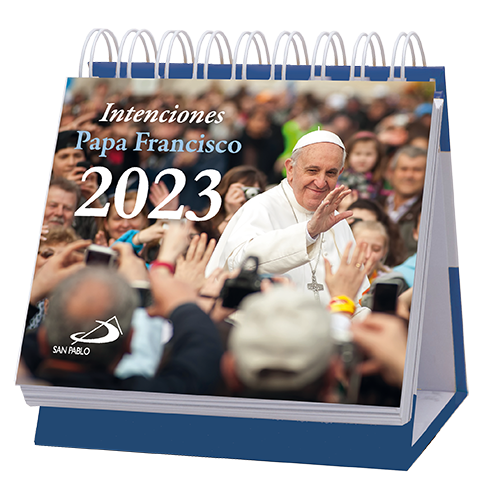 Calendario de mesa Intenciones del Papa Francisco 2023