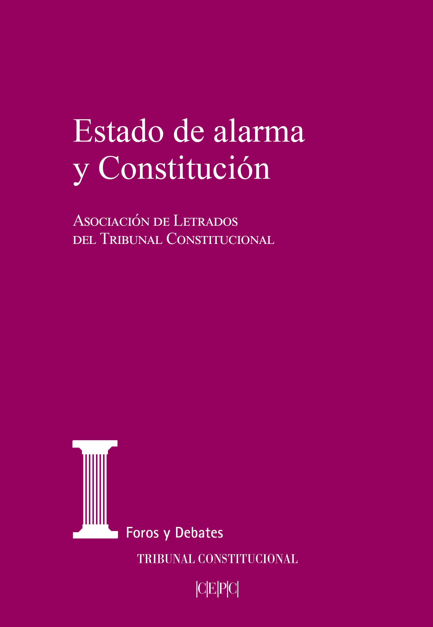 Estado de alarma y Constitución