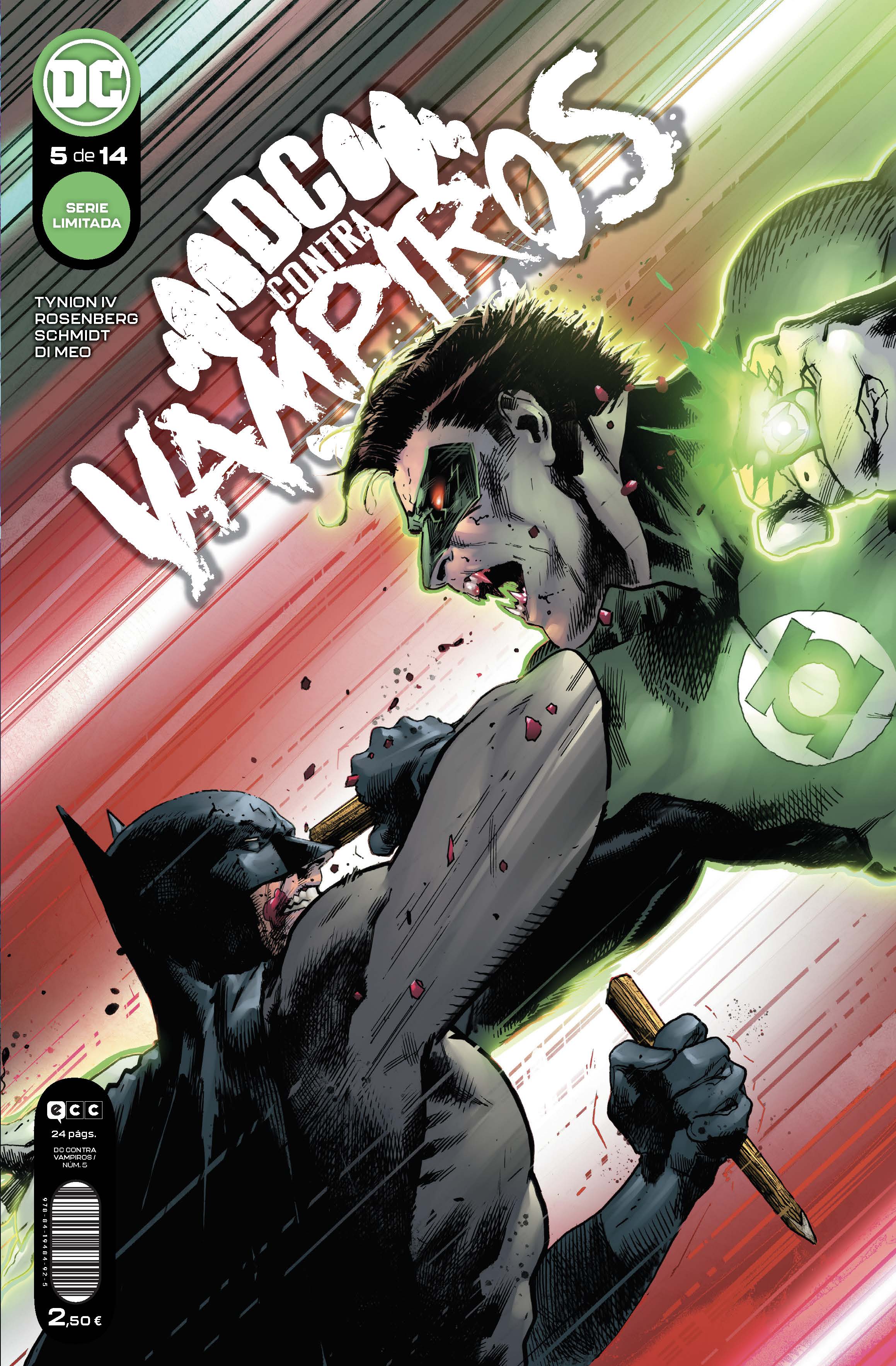 DC contra vampiros núm. 5 de 14