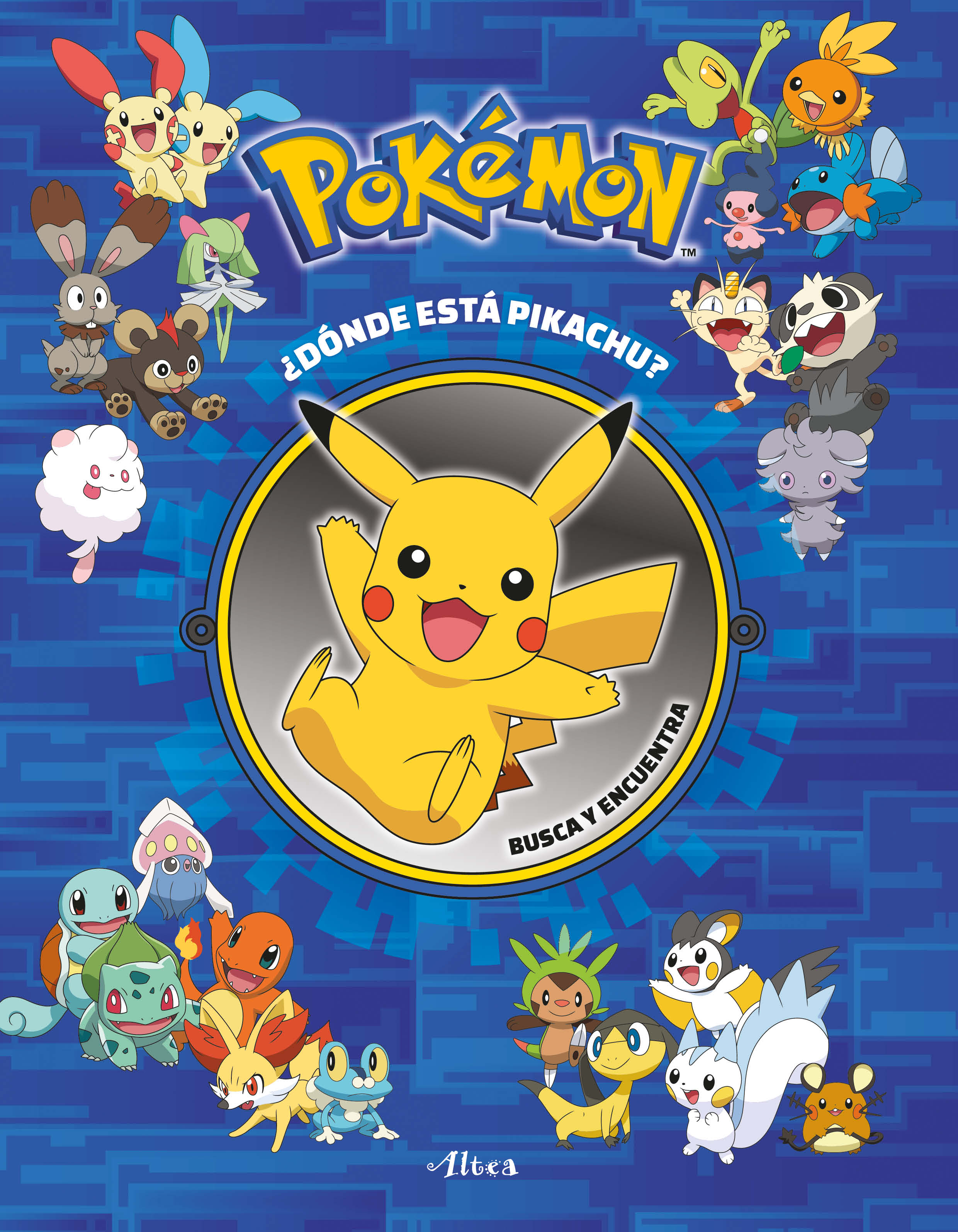¿Dónde está Pikachu? Busca y encuentra ( Colección Pokémon )