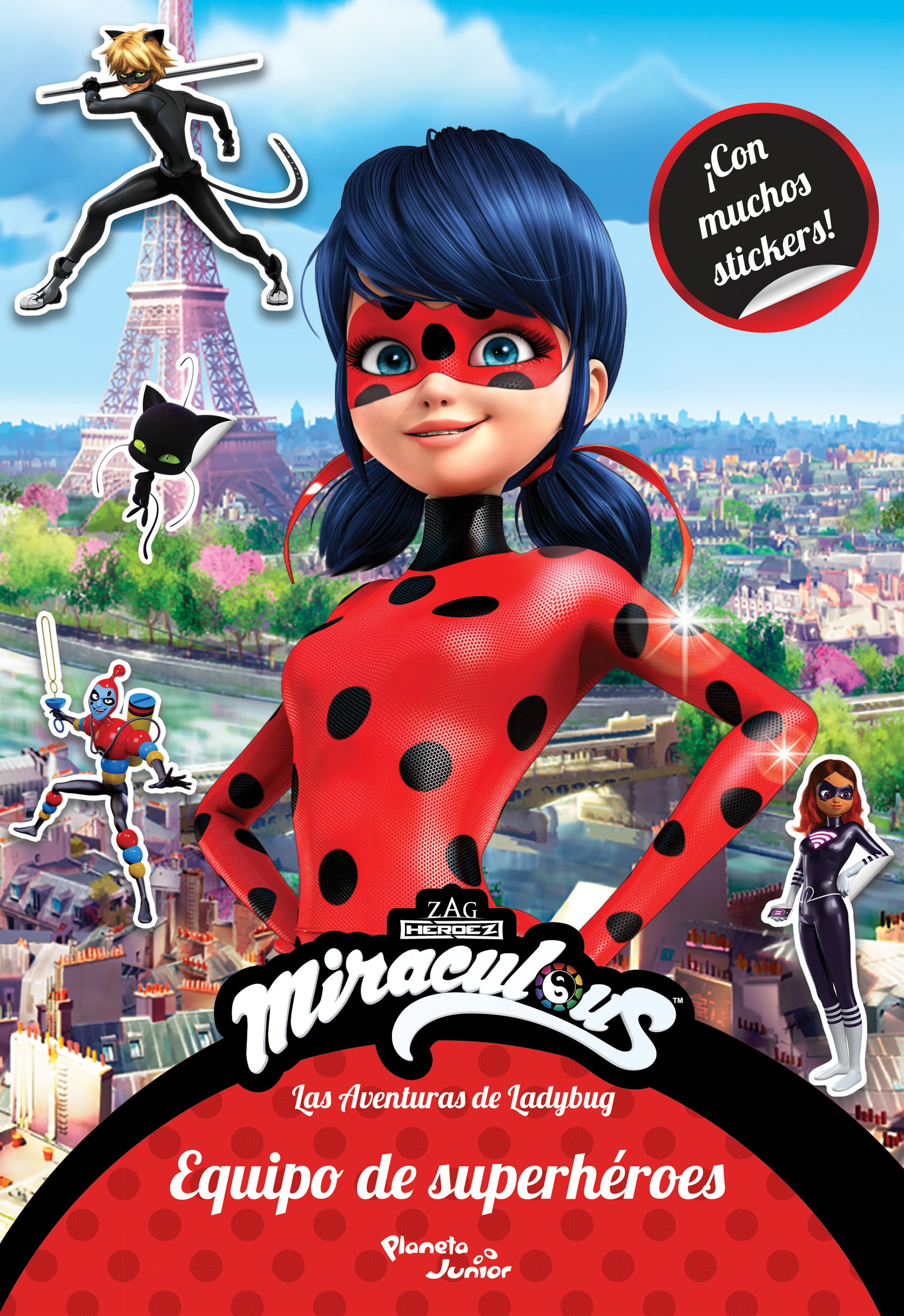 Ladybug. Equipo de superhéroes