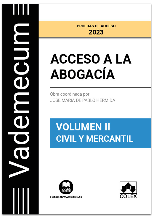Vademecum Acceso a la abogacía. Volumen II. Parte específica civil-mercantil