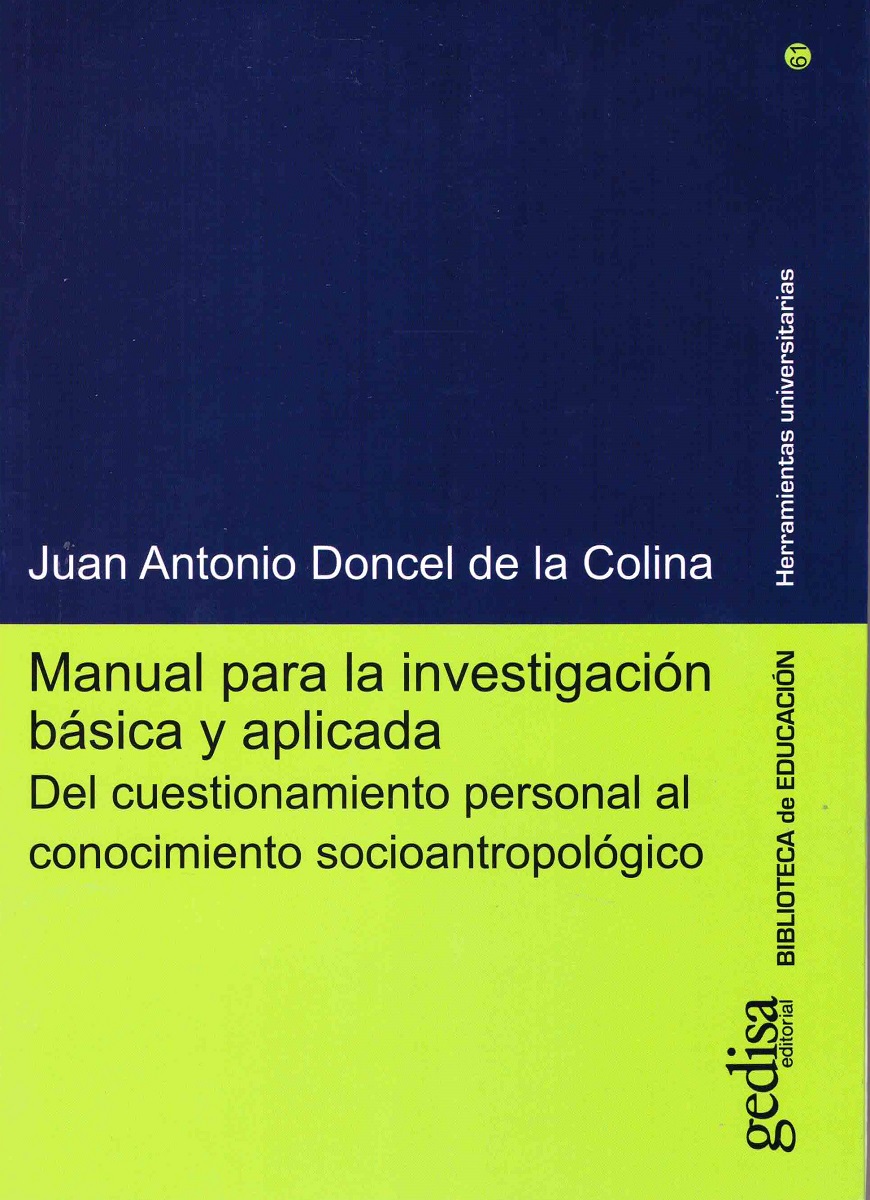 Manual para la investigación básica y aplicada
