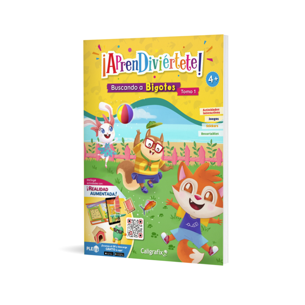 ¡Aprendiviértete! Buscando a Bigotes - Tomo 1