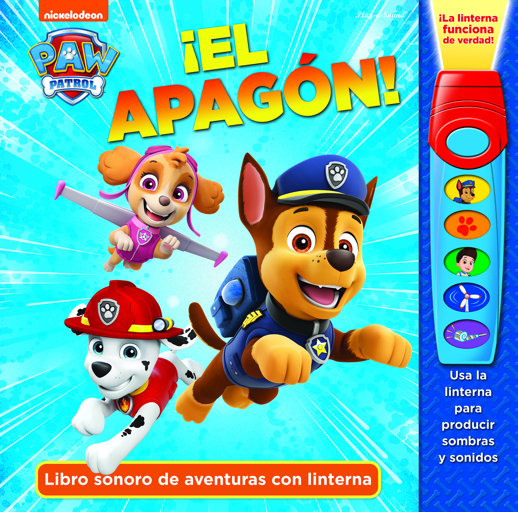 EL APAGÓN. LIBRO CON LINTERNA PATRULLA CANINA. FAB