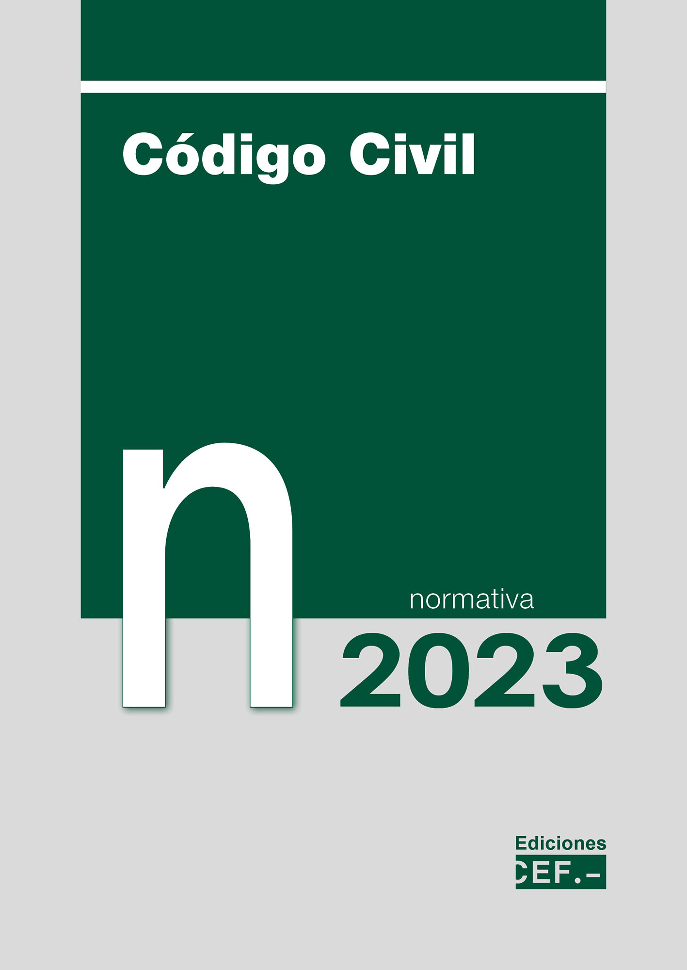 Código Civil. Normativa 2023