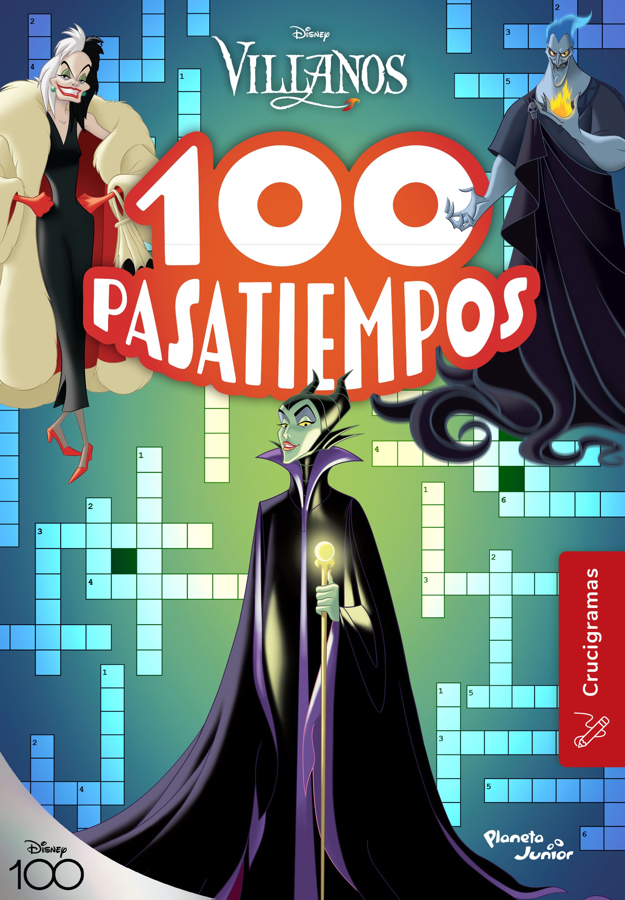 100 pasatiempos (crucigramas). Villanos