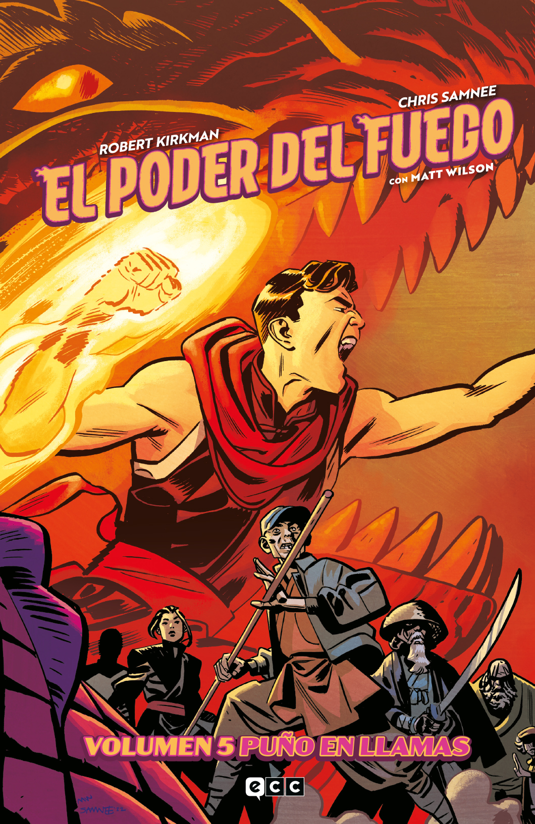 El poder del fuego vol. 05: Puño en llamas