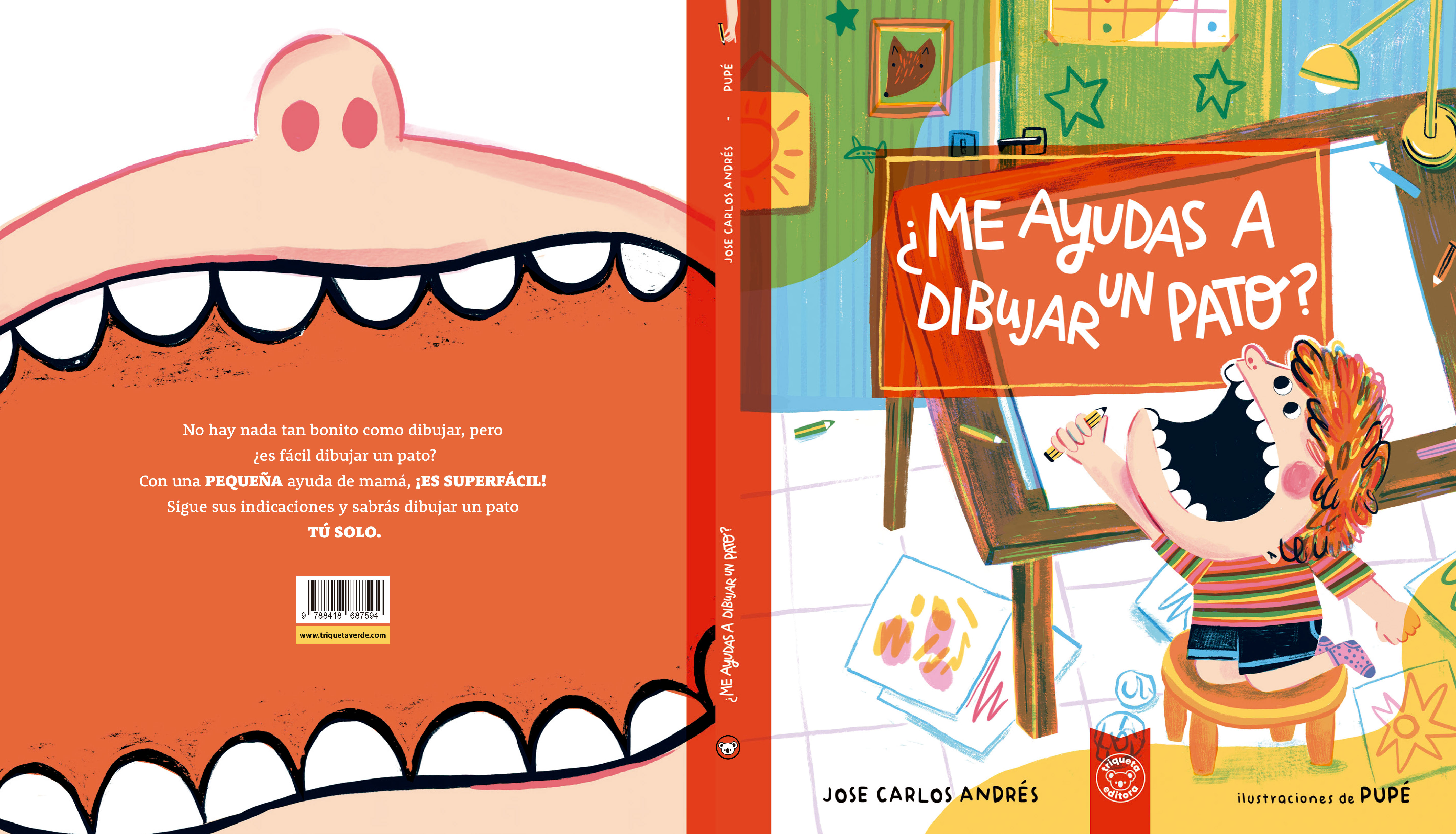 ¿ME AYUDAS A DIBUJAR UN PATO?