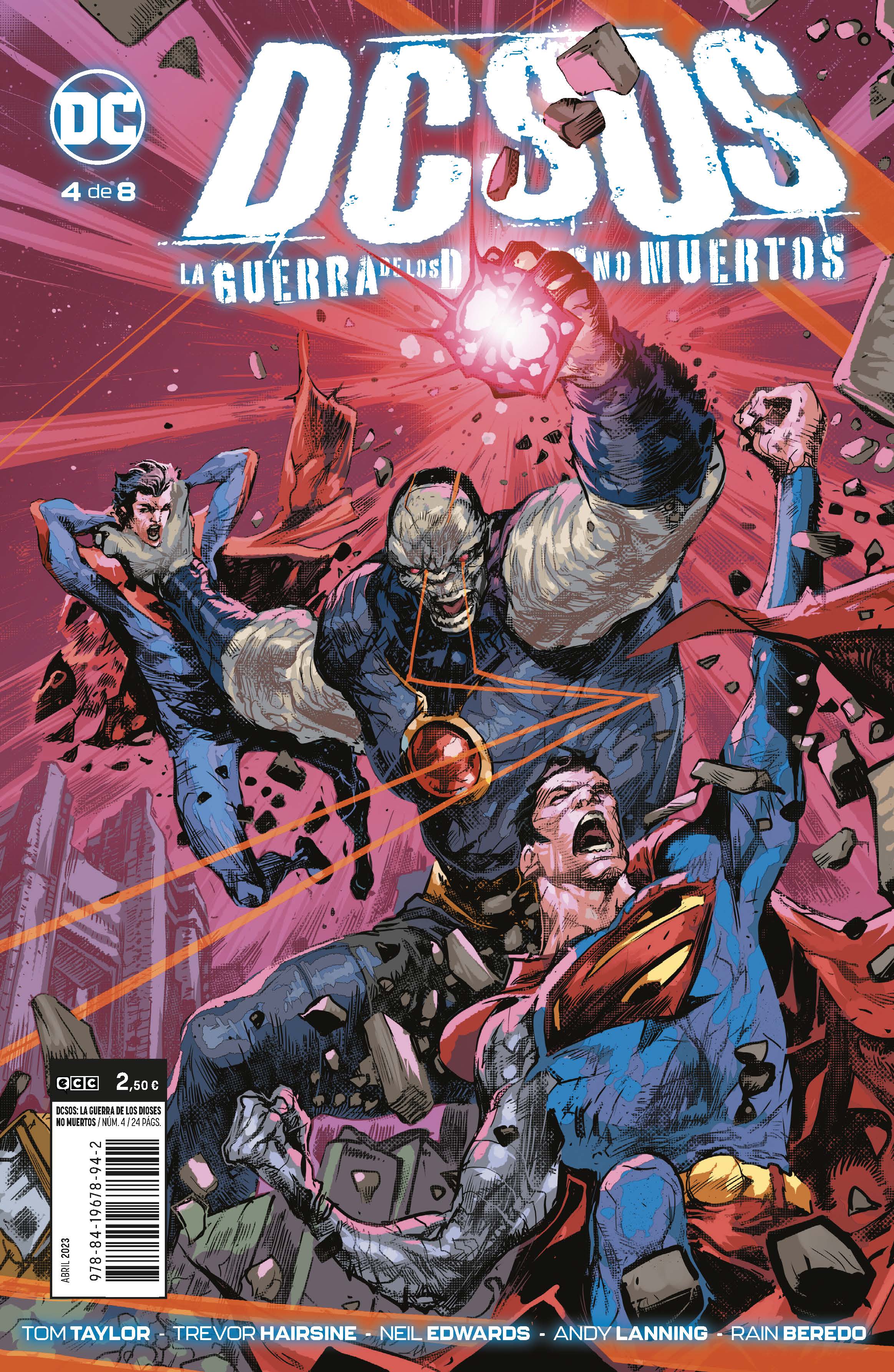 DCsos: La guerra de los dioses no muertos núm. 4 de 8