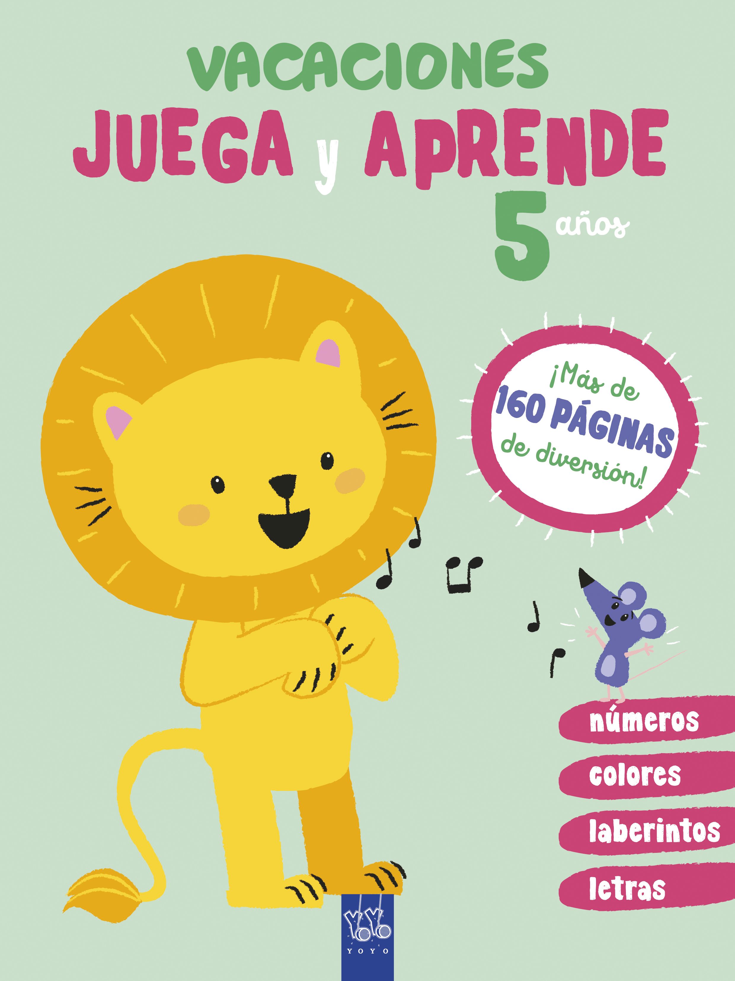 Vacaciones. Juega y aprende. 5 años