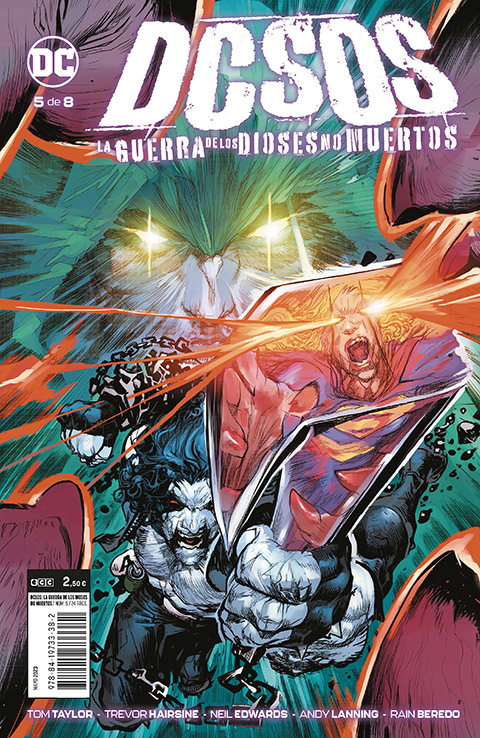 DCsos: La guerra de los dioses no muertos núm. 5 de 8