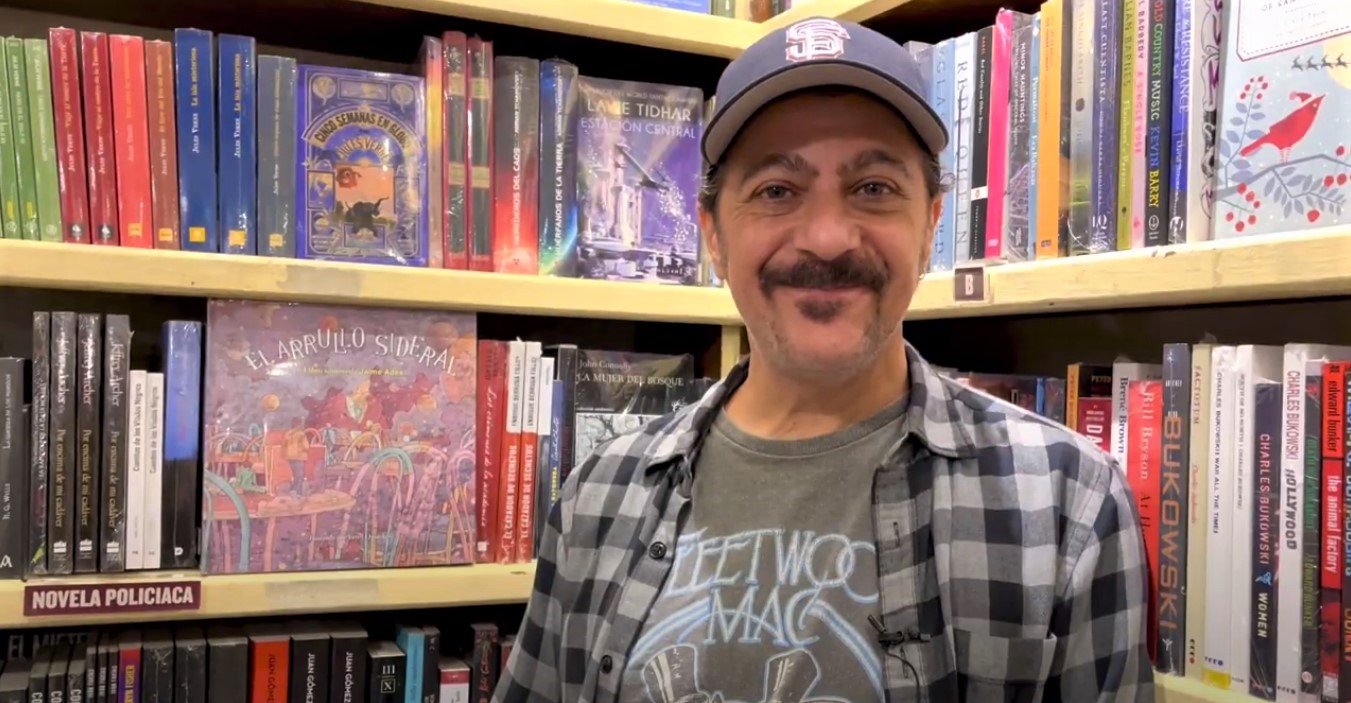 Jaime Ades y los libros que son melodías psicodélicas para su alma