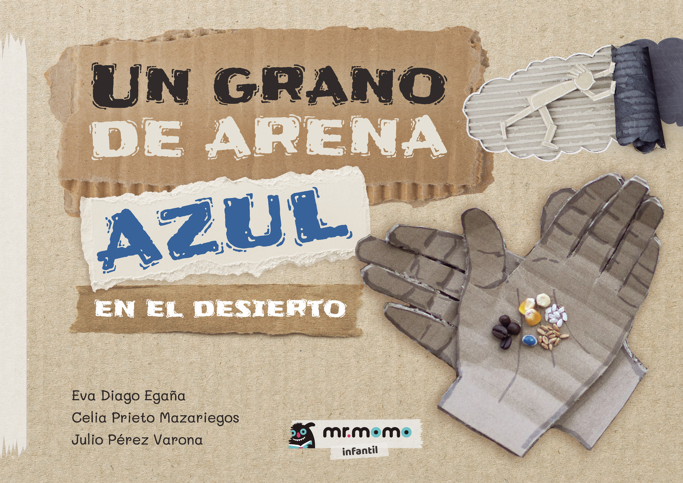 Un grano de arena azul en el desierto