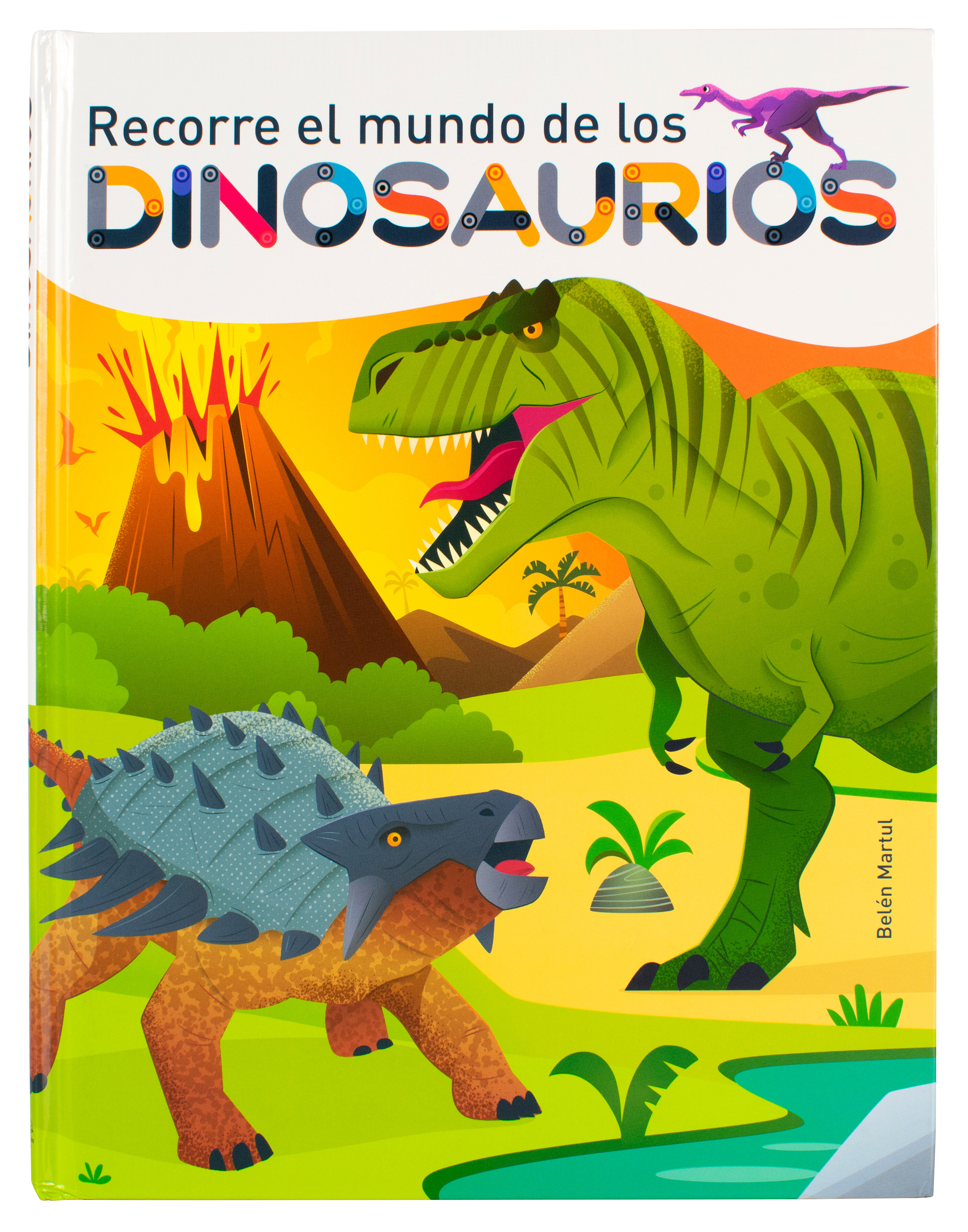 Libro Infantil para recorrer el mundo de los dinosaurios