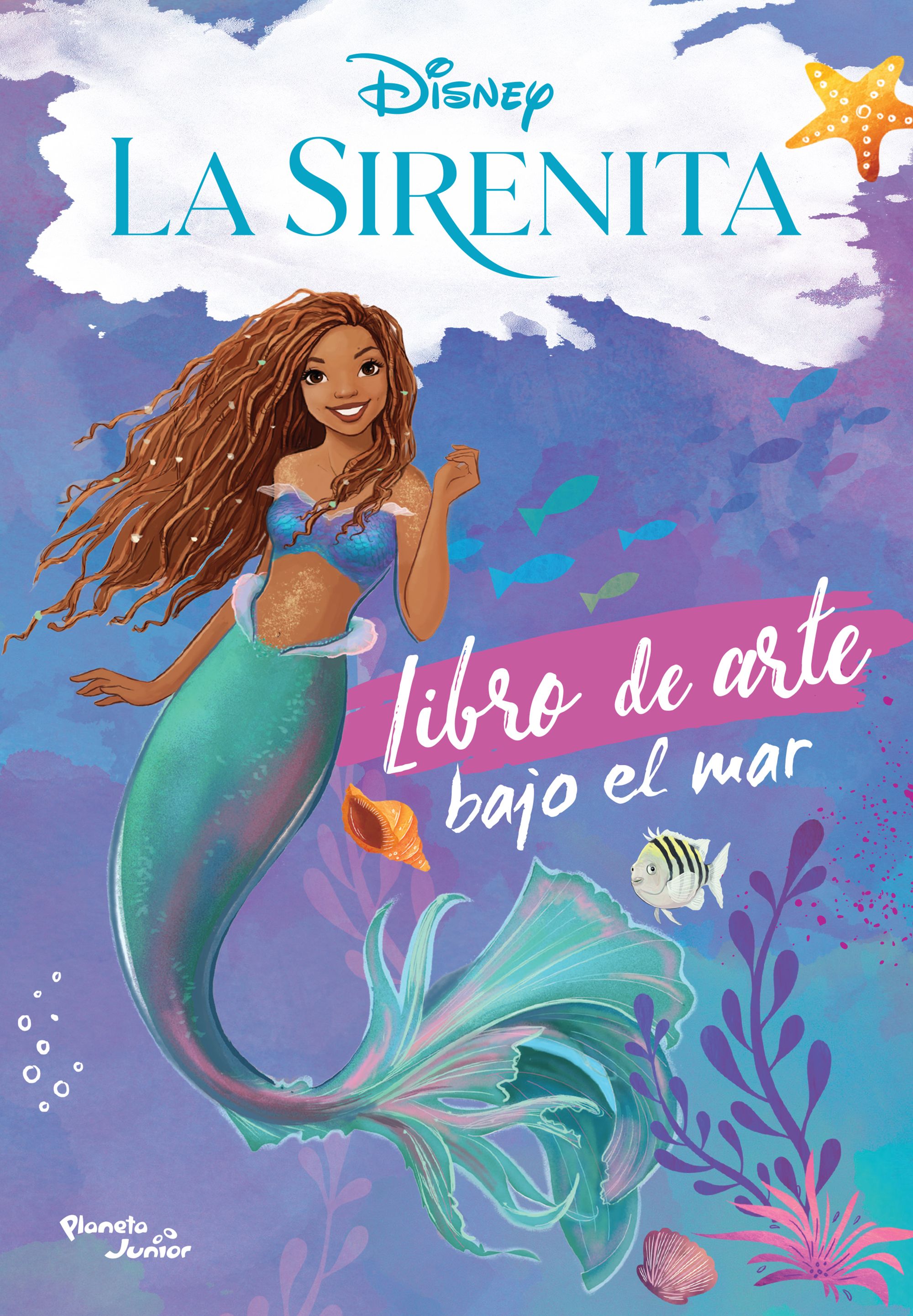 La sirenita. Libro de arte bajo el mar