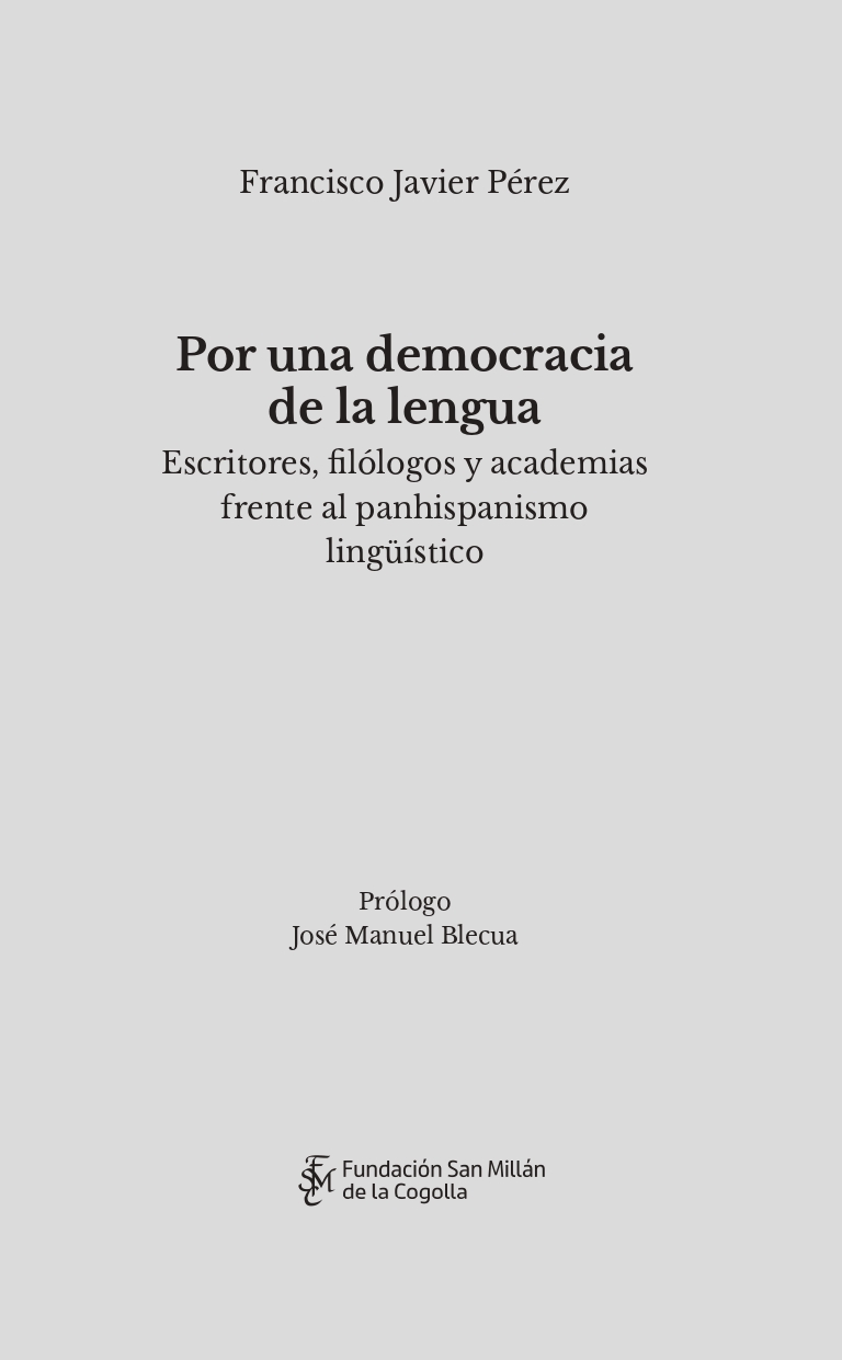 Por una democracia de la lengua