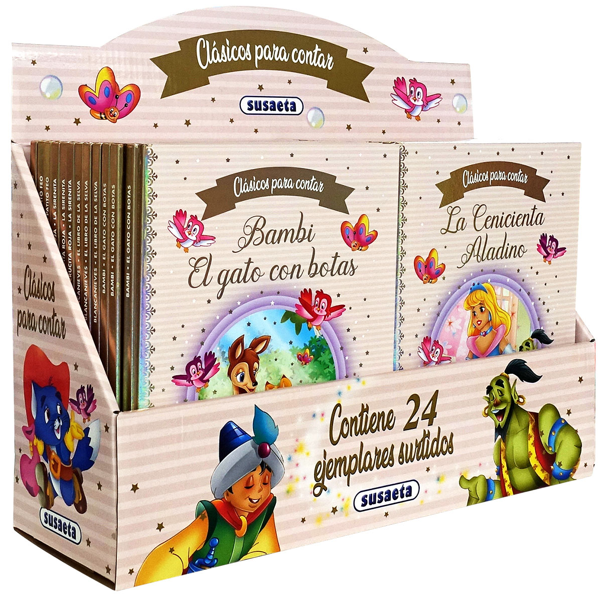 Estuche Clásicos para contar (24 ejemplares)