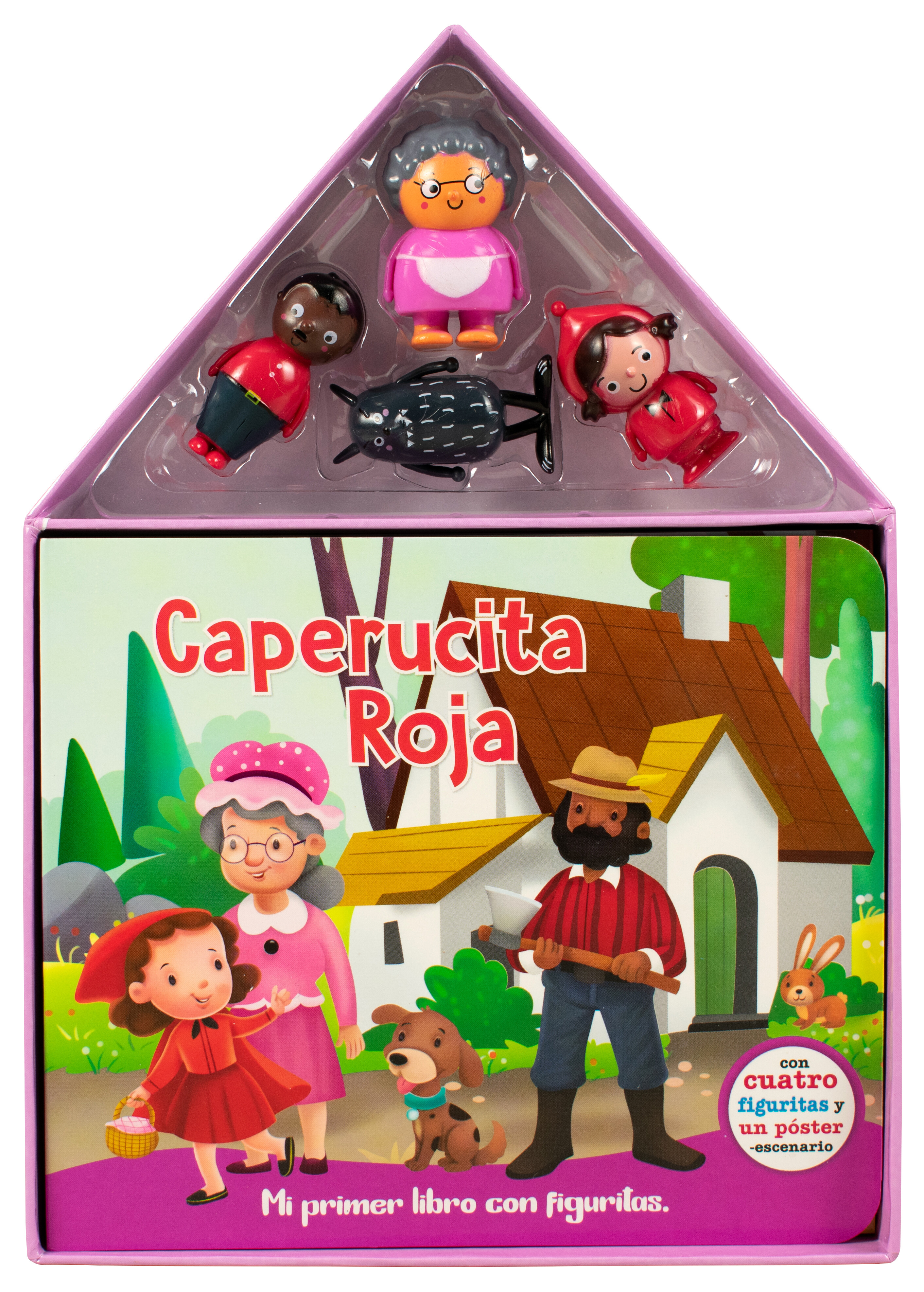 Cuento infantil Mi primer libro con figuritas: Caperucita Roja