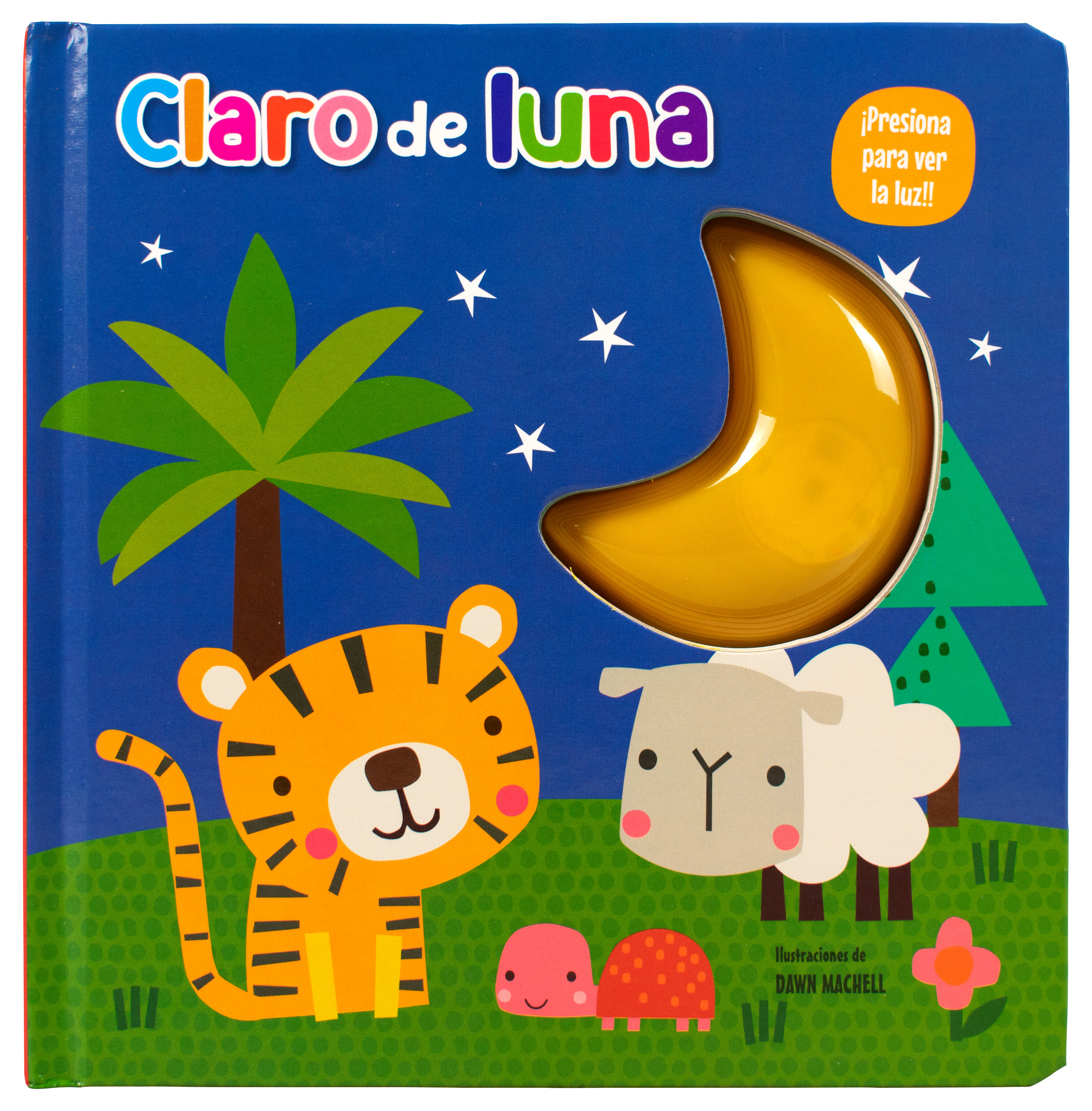 Cuento infantil presiona para ver las luces: Claro de luna