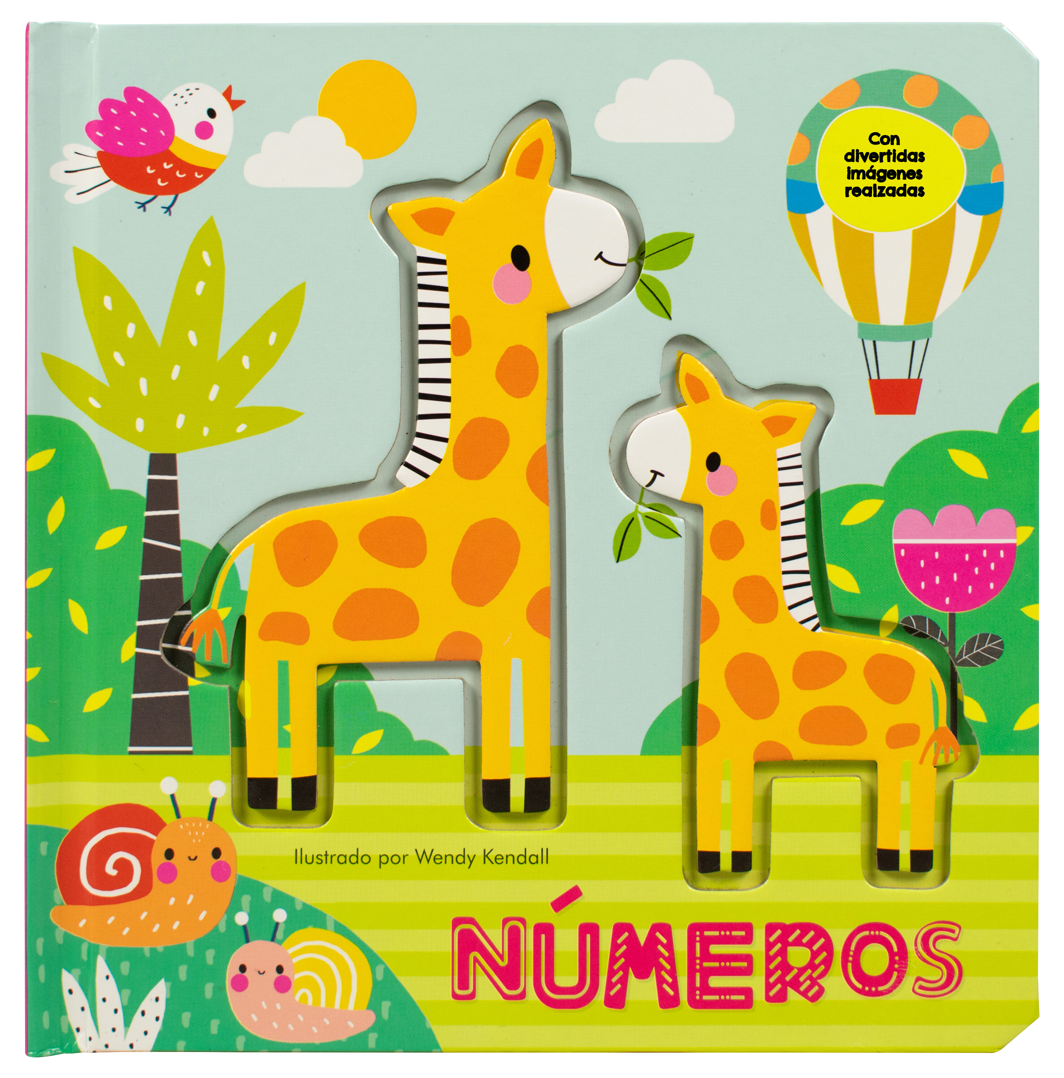 Libro infantil con relieve: Números