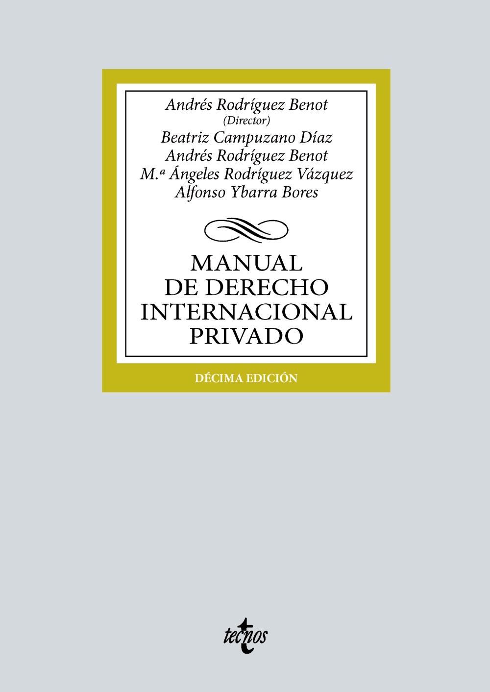 Manual de Derecho Internacional privado