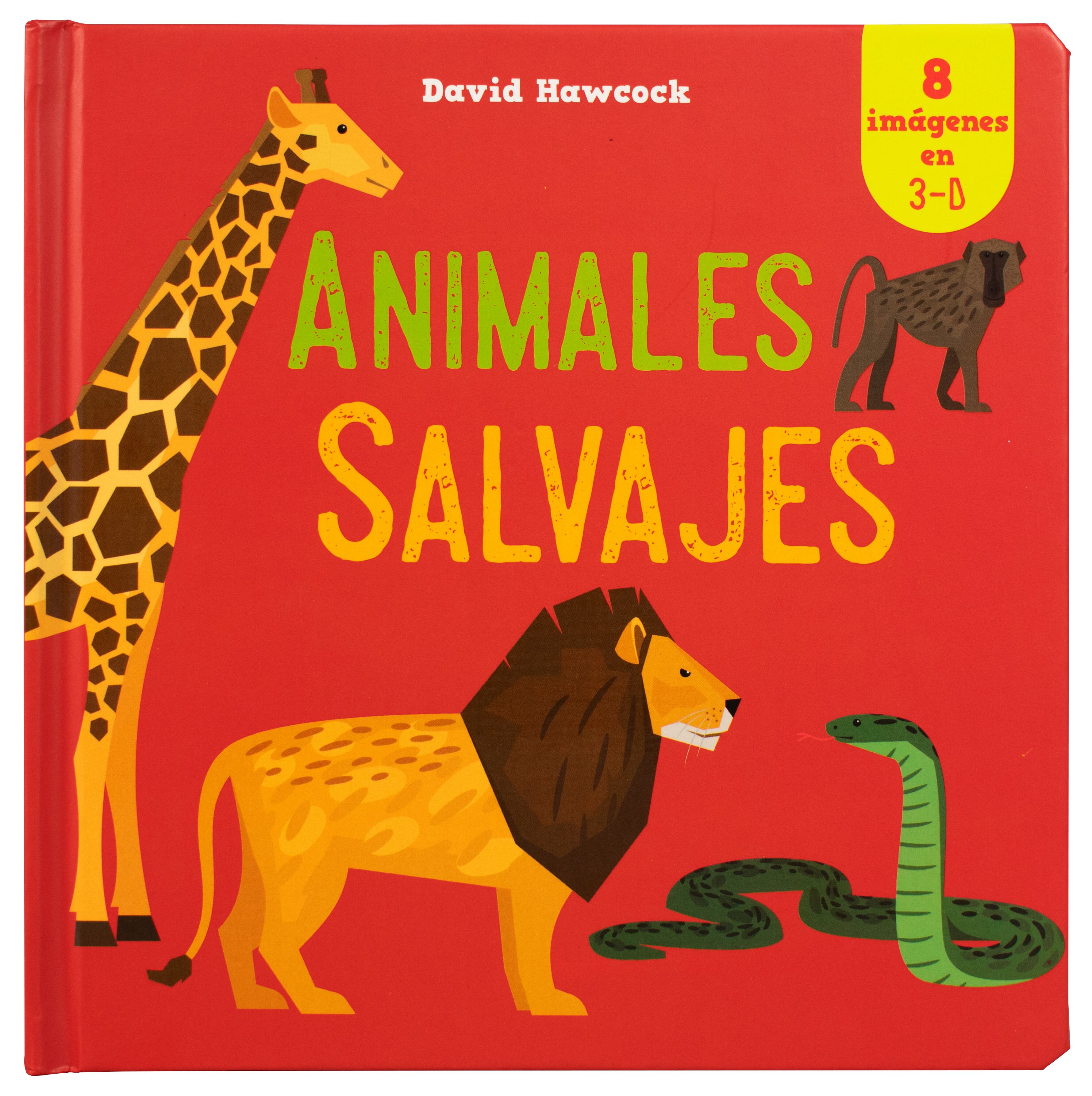 Libro infantil: Increíble en 3D Pop-up: Animales salvajes