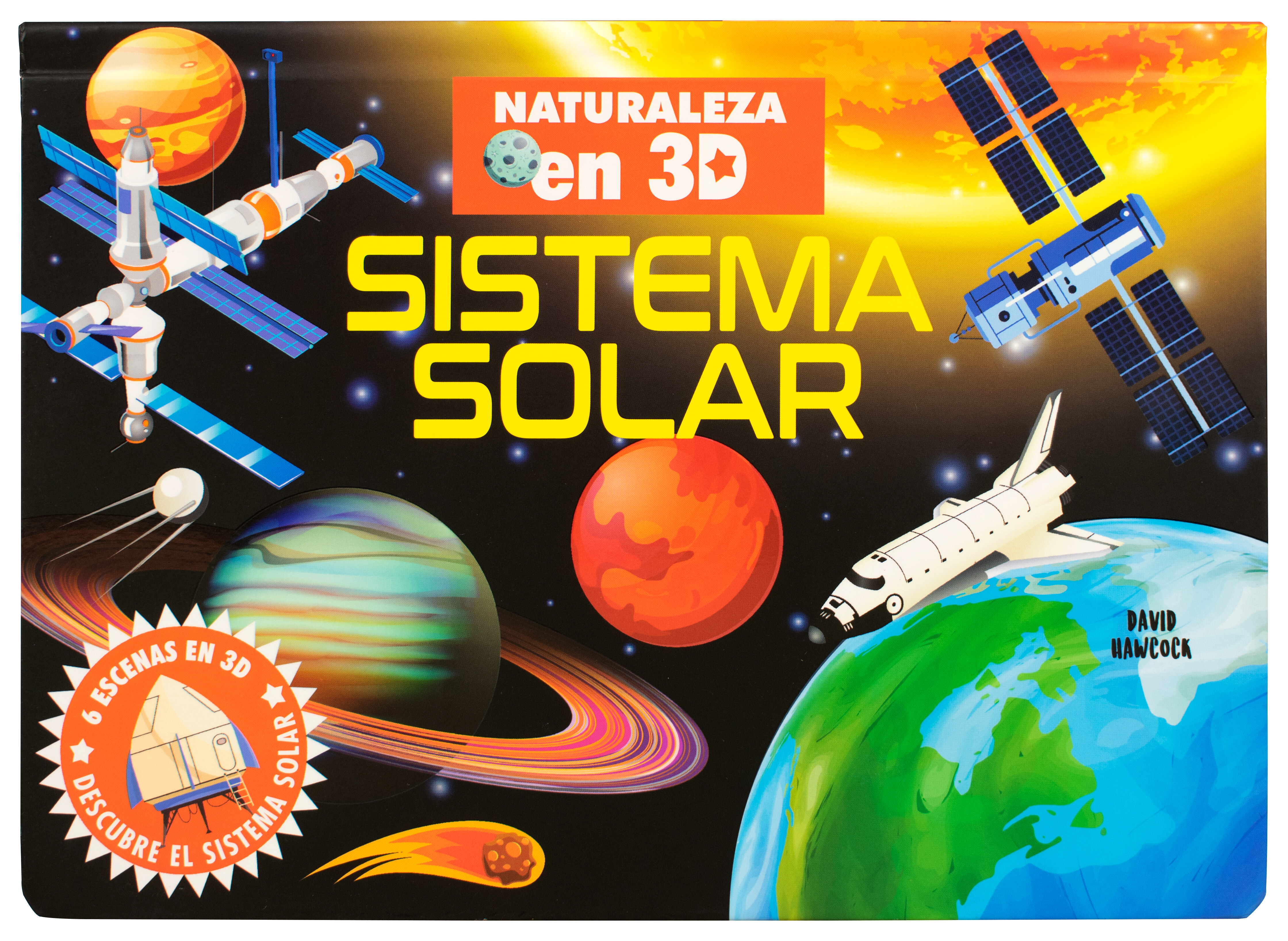 Libro infantil: Naturaleza en 3D el Pop-up Sistema Solar