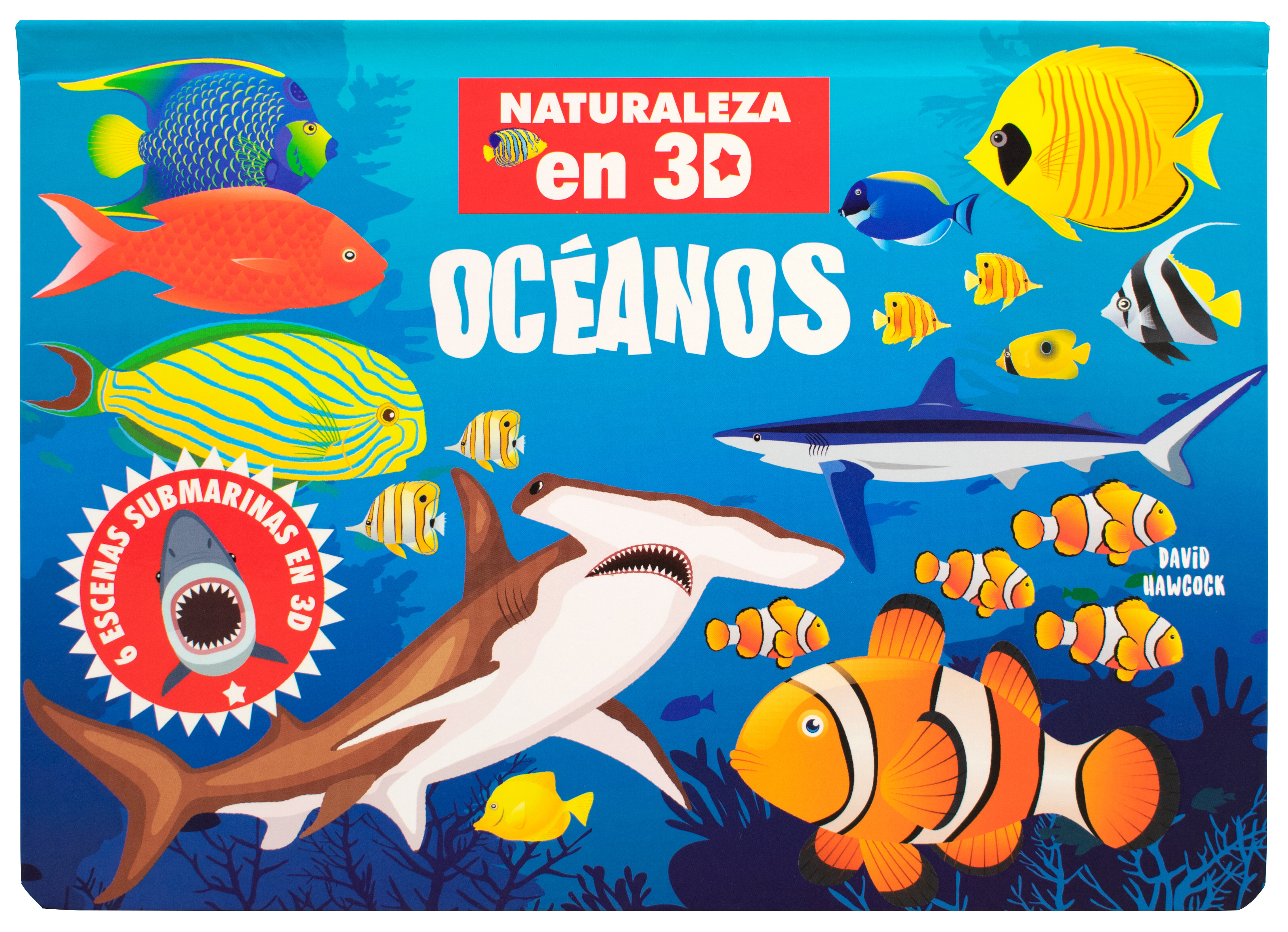 Libro infantil: Naturaleza en 3D Pop-up: Oceanos