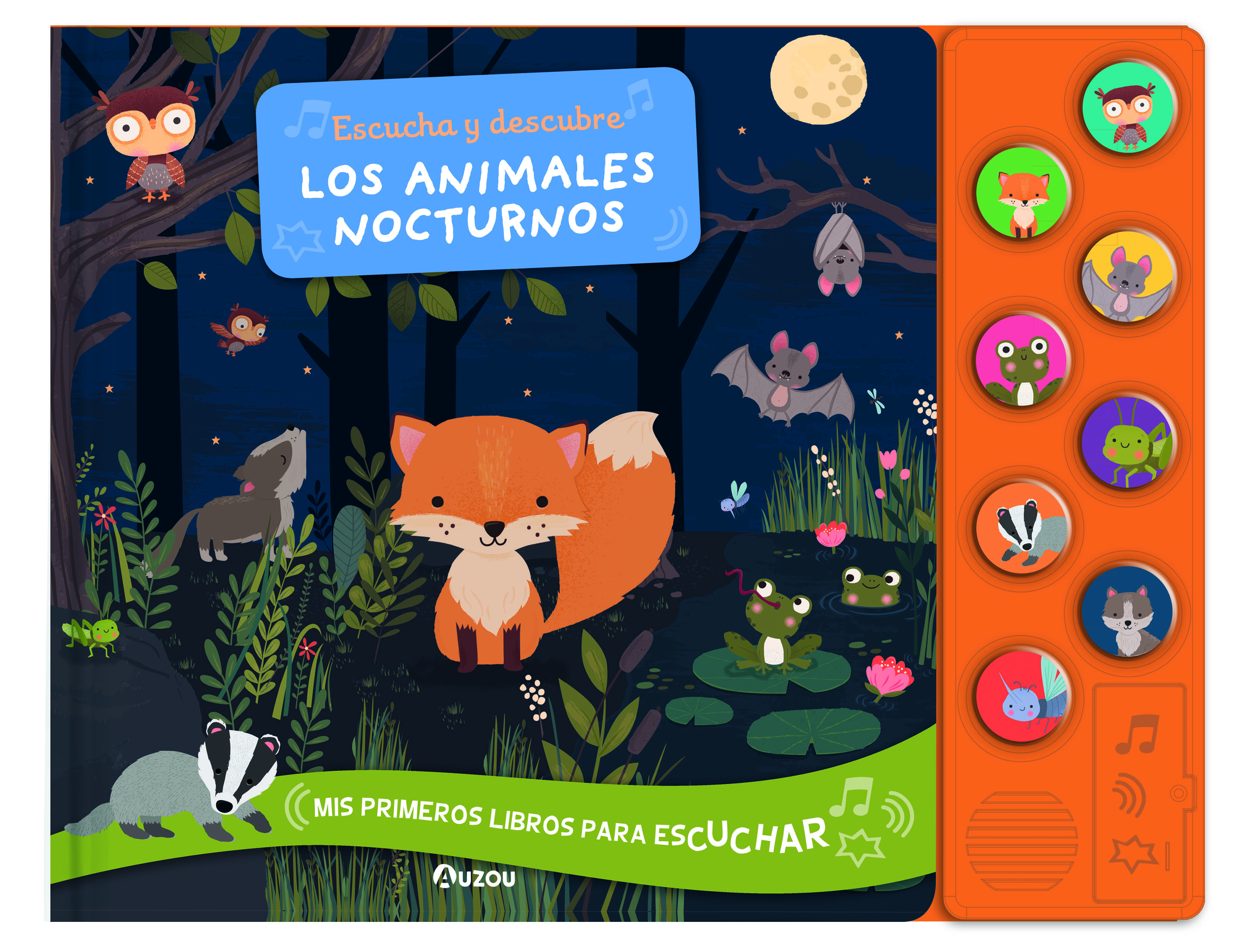 Escucha y descubre. Los animales nocturnos