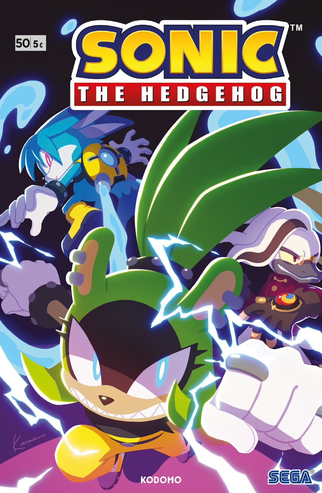 Sonic: The Hedhegog núm. 50
