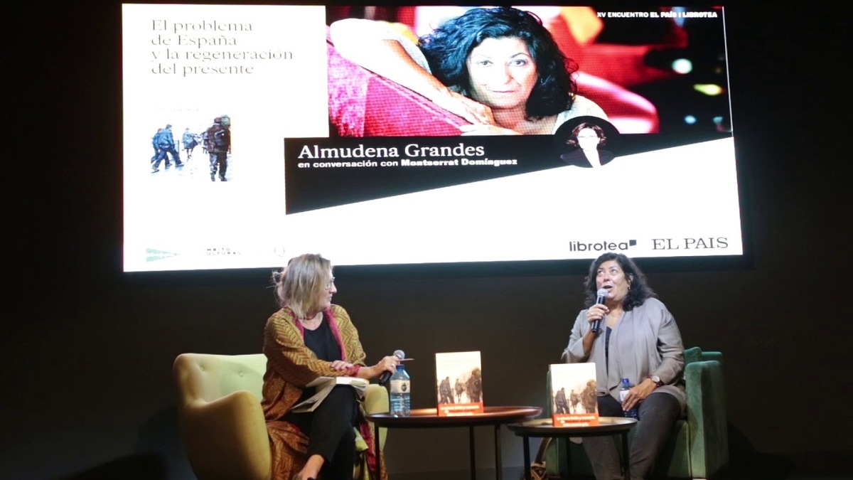 ENCUENTROS EL PAÍS | LIBROTEA: ALMUDENA GRANDES Y MONTSERRAT DOMÍNGUEZ