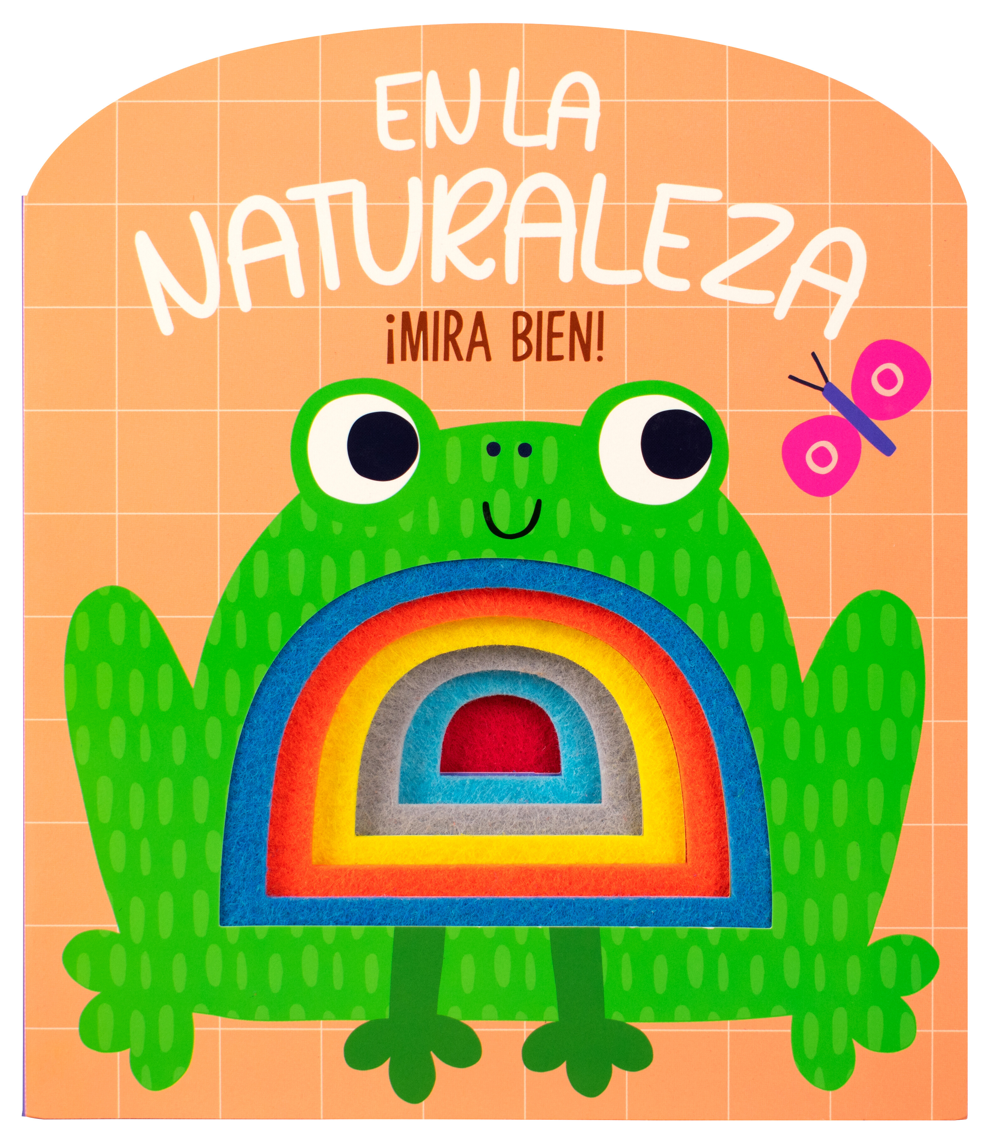 Libro infantil: ¡Mira bien! En la naturaleza